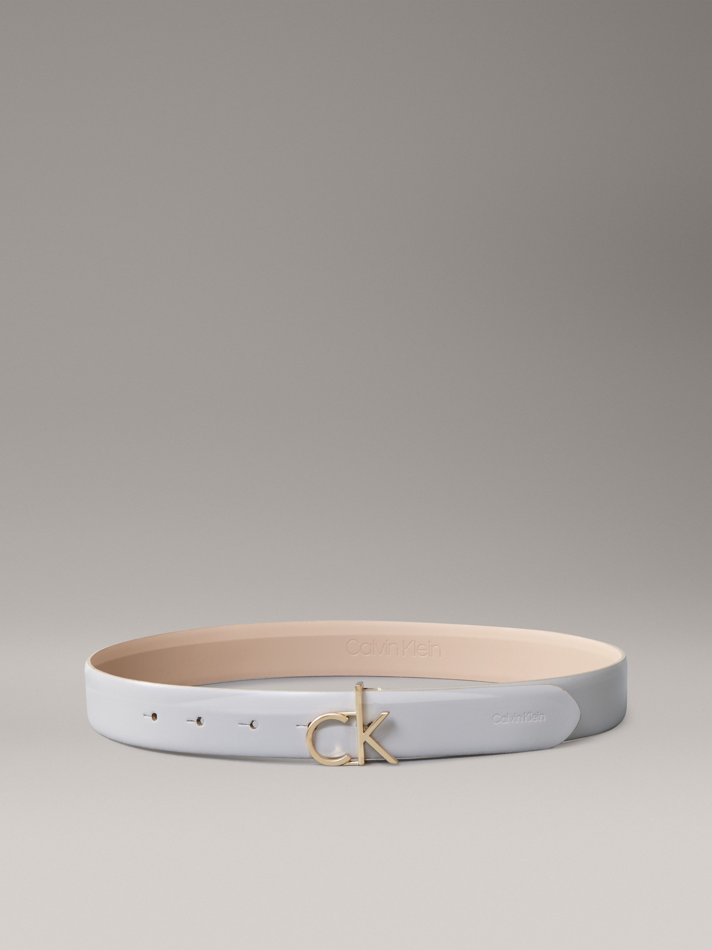 Calvin Klein Leren riem CK BUCKLE BELT 30MM