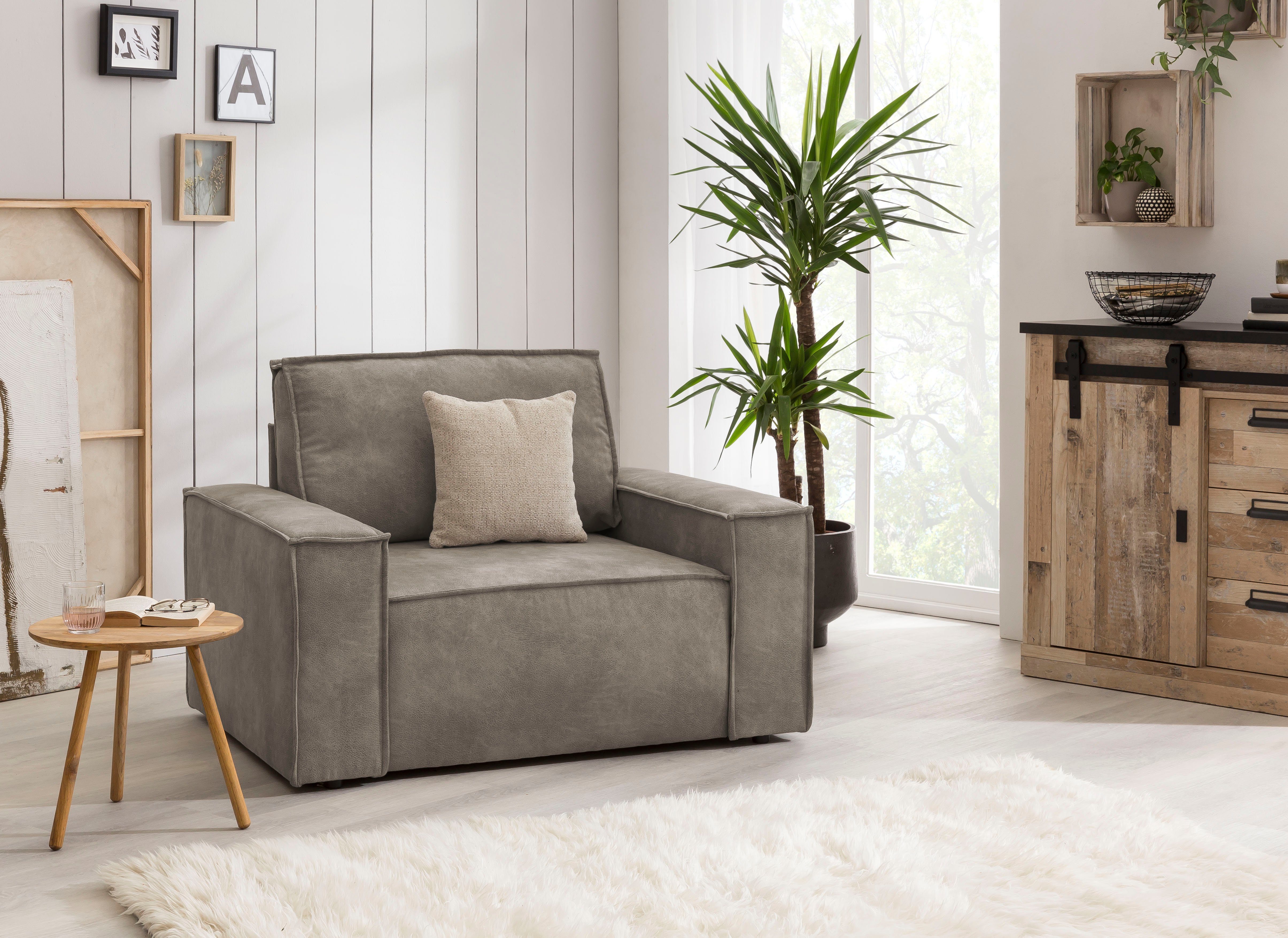 Home affaire Fauteuil Sherwood passend bij de bekleding van de sherwood-serie