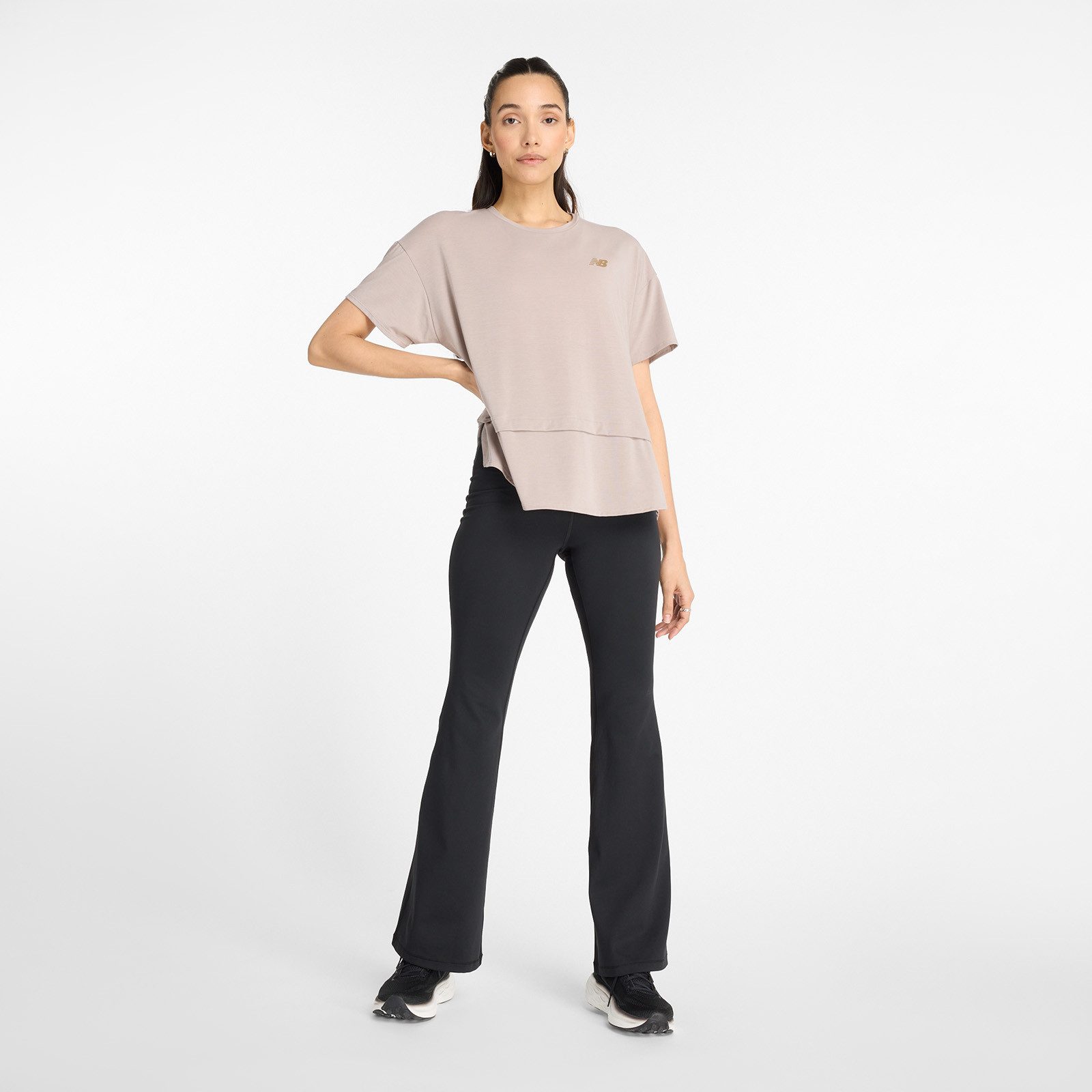 New Balance Runningshirt met merk