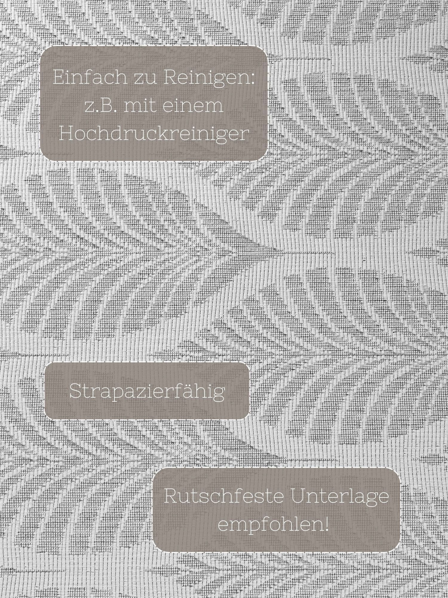 NORTHRUGS Outdoorkleed Liora omkeerbaar tapijt