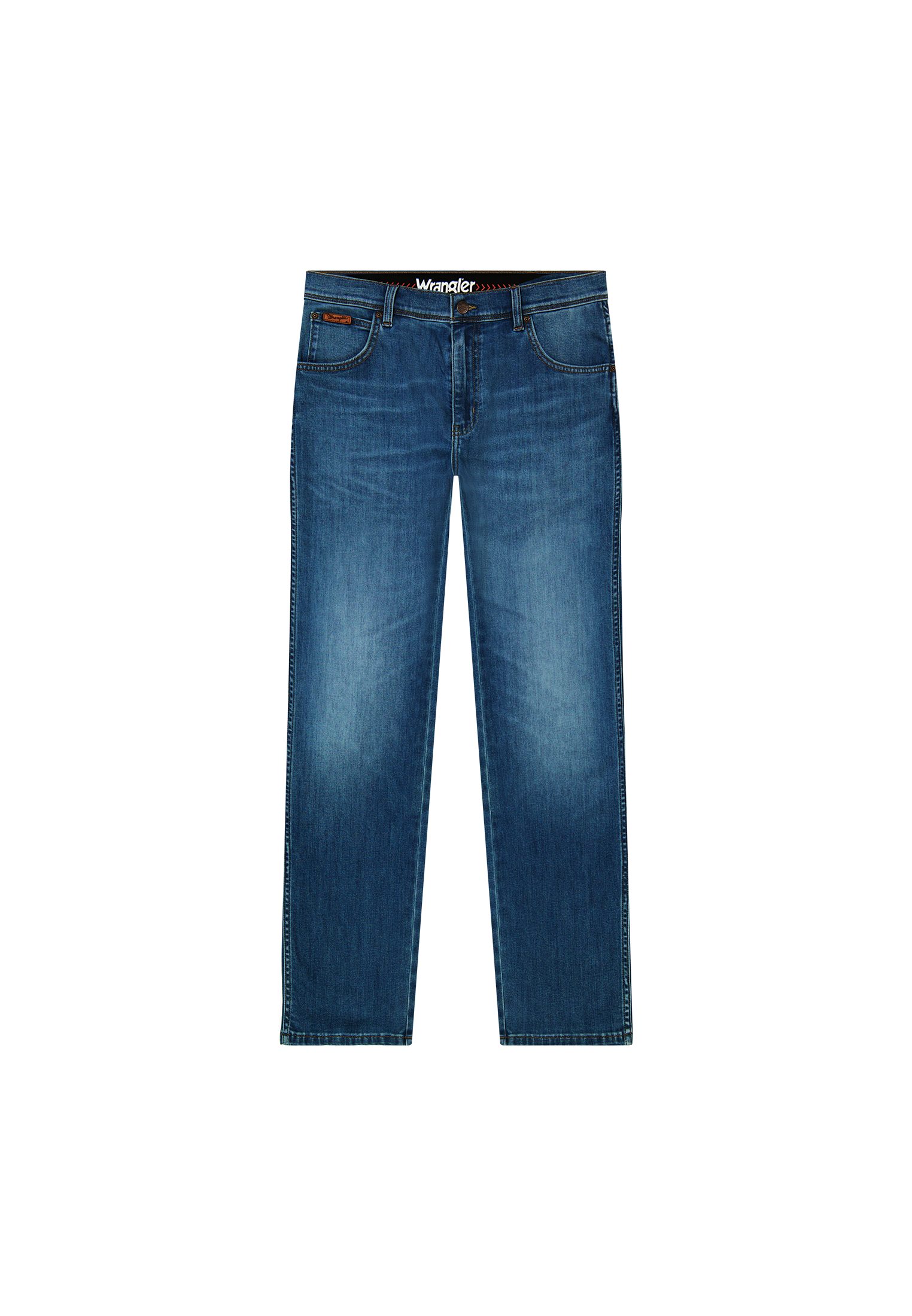 Wrangler Straight jeans TEXAS FREE TO STRETCH Vrij om te rekken materiaal