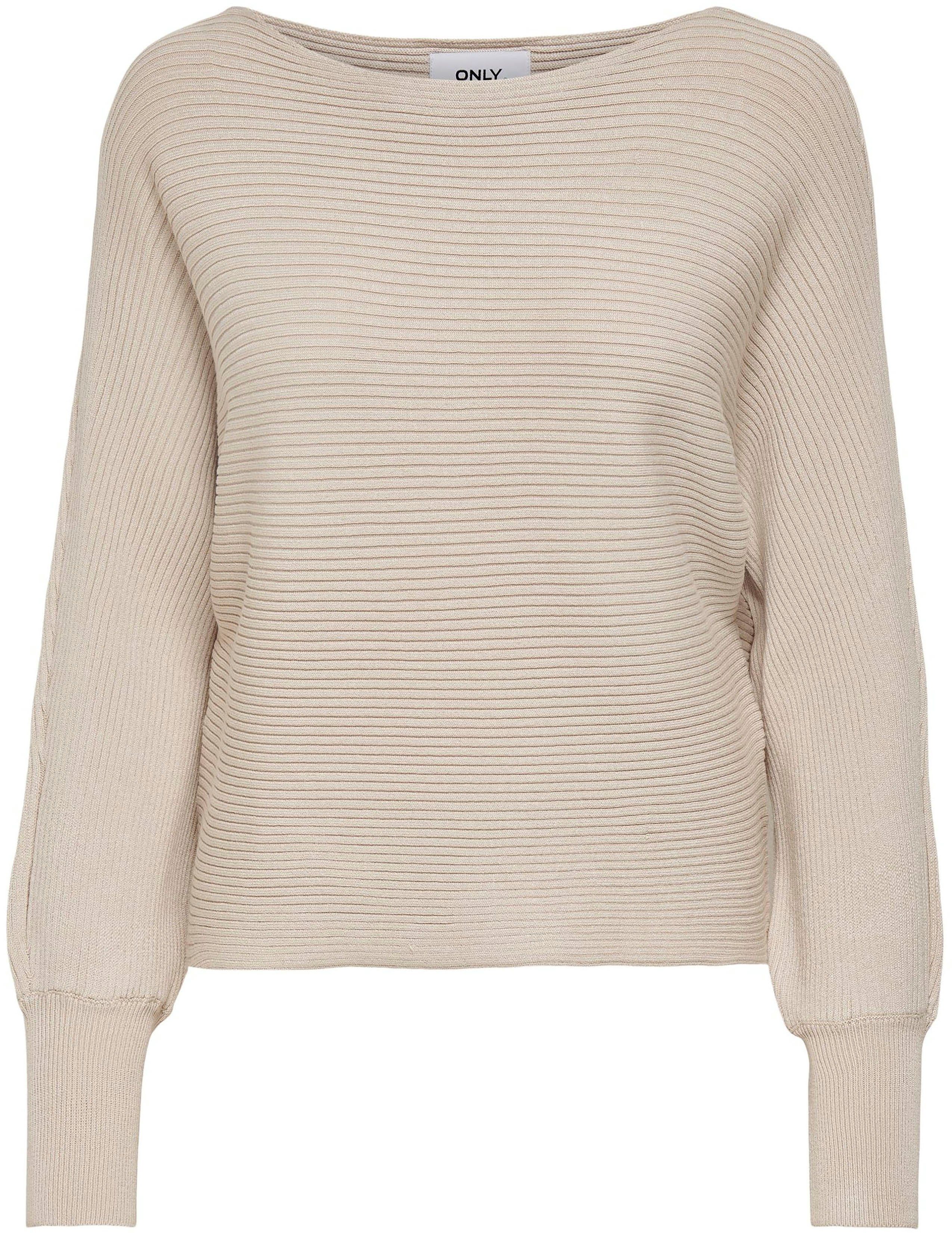 Only Gebreide trui ONLADALINE L/S SHORT PULLO KNT NOOS