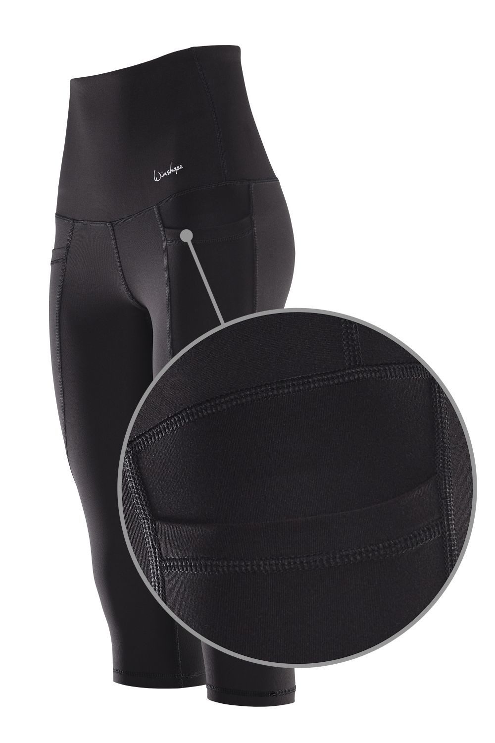 Winshape Legging ¾-Functional Comfort HWL215C Highwaist met praktische zakken