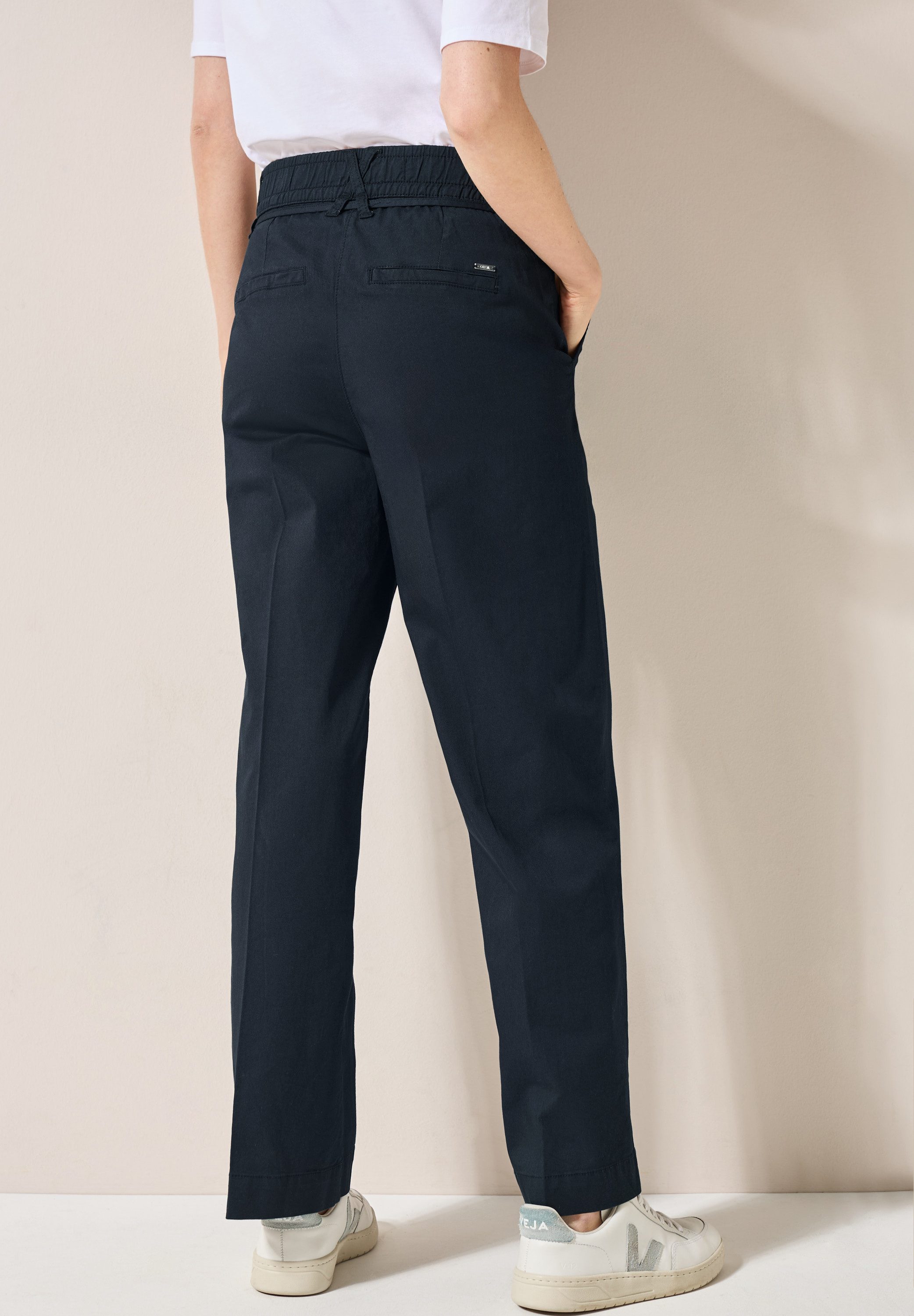 Cecil Geweven broek Style Neele