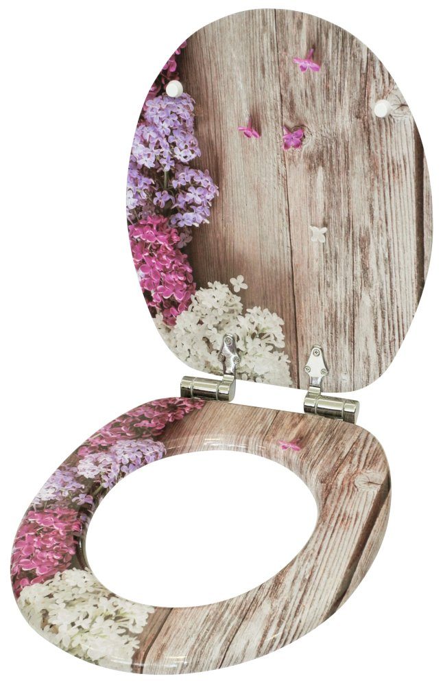 Sanilo Toiletzitting Lila met soft-closemechanisme