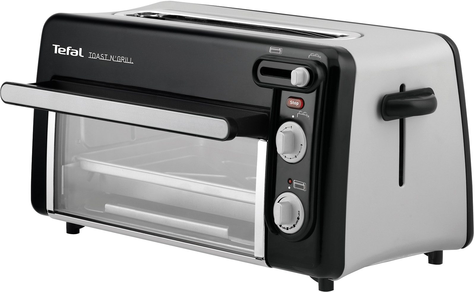 Tefal Mini-oven TL6008 Toast n’ Grill zeer energiezuinig en snel, 1300 w