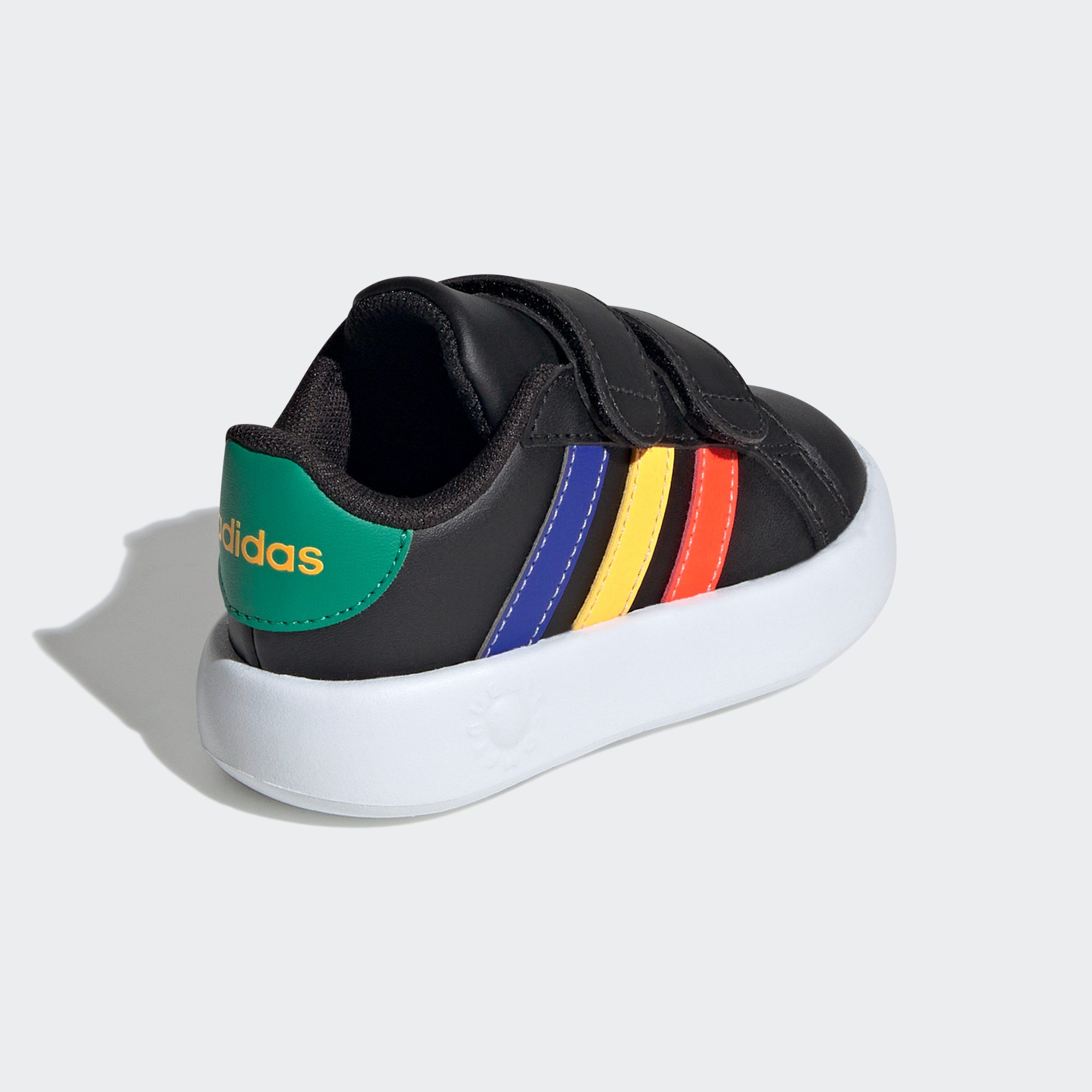 adidas Sportswear Klittenbandschoenen GRAND COURT 2.0 KIDS Design geïnspireerd op de adidas Superstar, voor kinderen