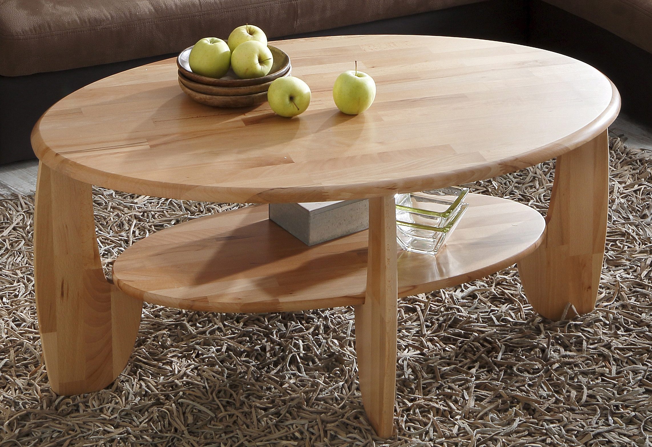 Home affaire Salontafel van massief hout wildeiken of beukenkernhout fsc®-gecertificeerd