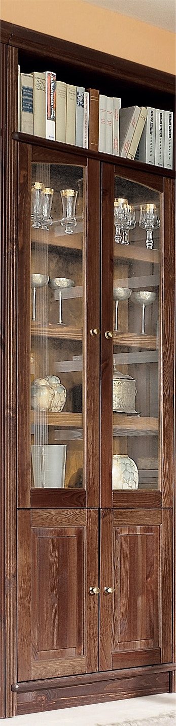 Kasten  vitrinekasten Boekenkast 'serie Soeren' 4-deurs 458779