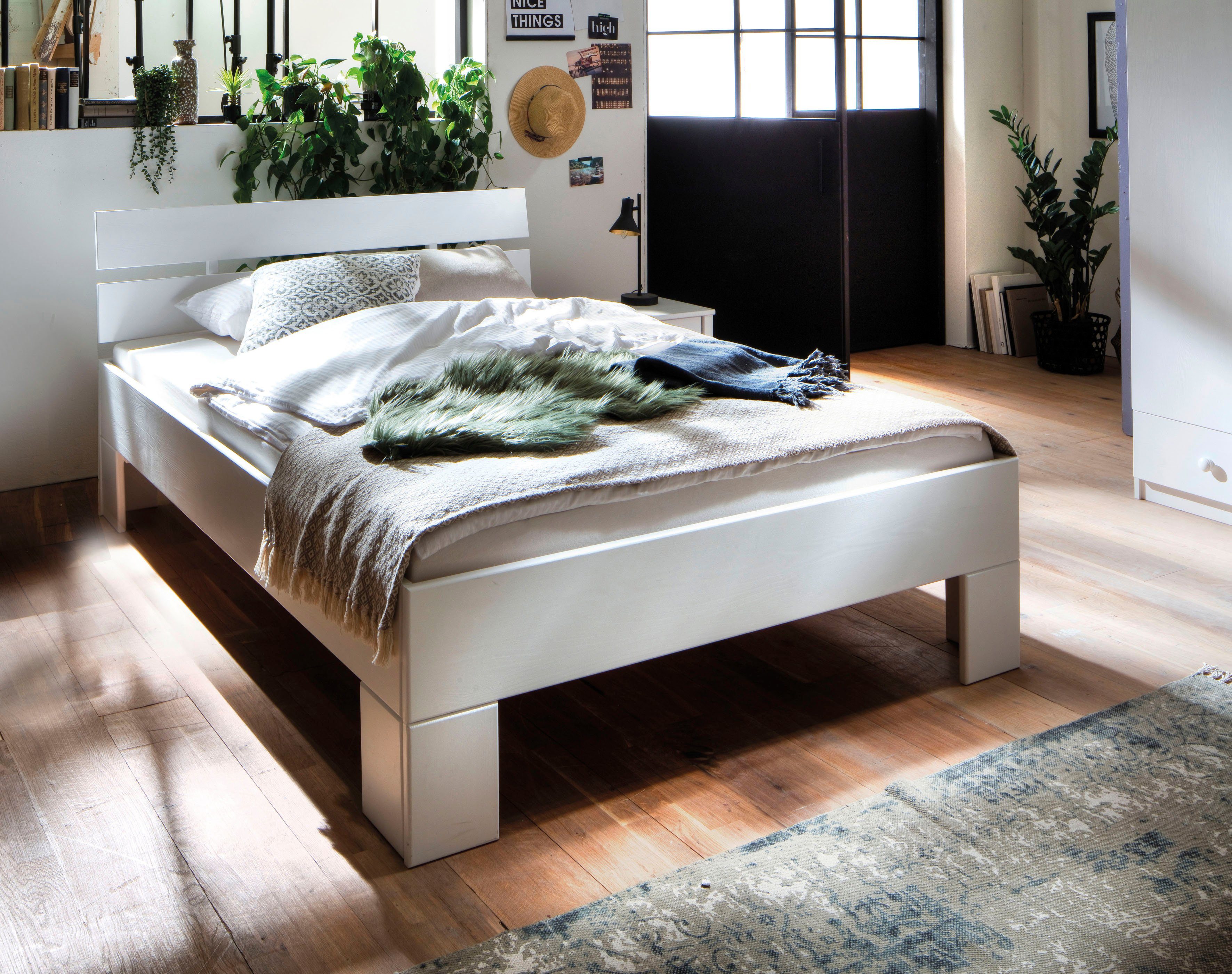 Home affaire Bedframe Progress massief houten bed
