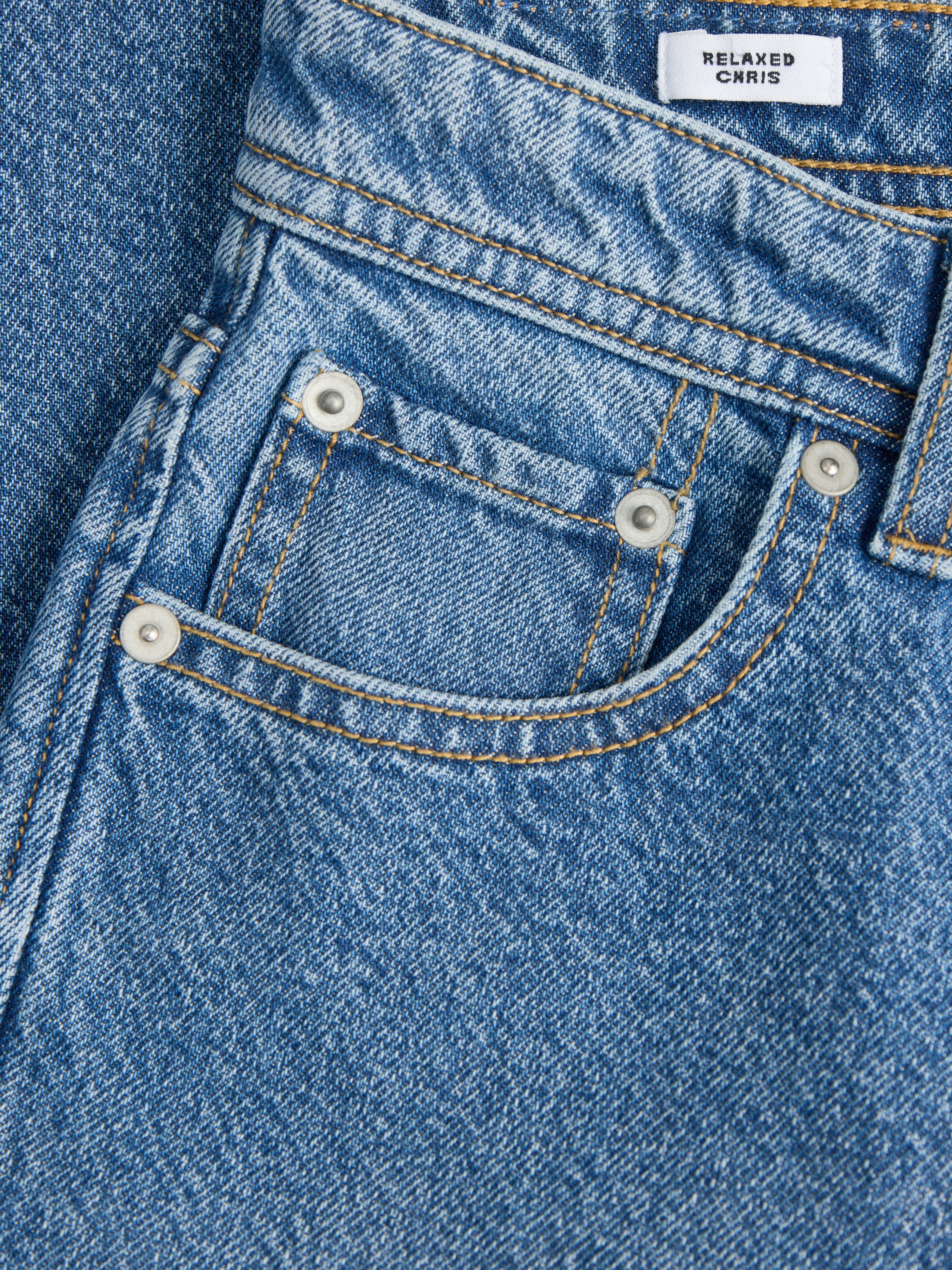 Jack & Jones Junior Relax fit jeans JJICHRIS JJORIGINAL SQ 854 NOOS JNR