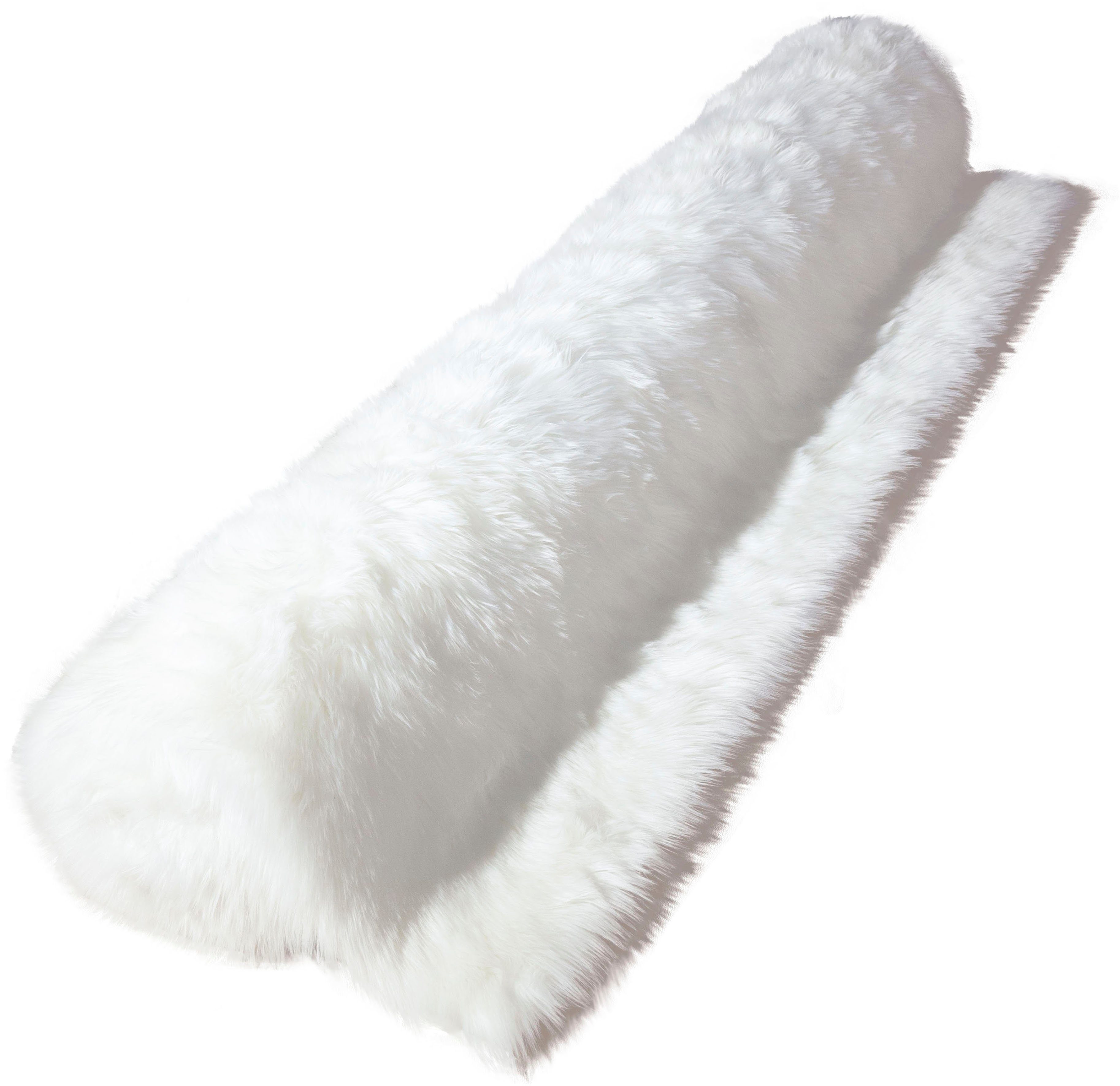 my home Vachtvloerkleed Dena, hoogpolige vloerkleden, behaaglijk zacht Imitatiebont, unikleur, woonkamer, slaapkamer, eetkamer