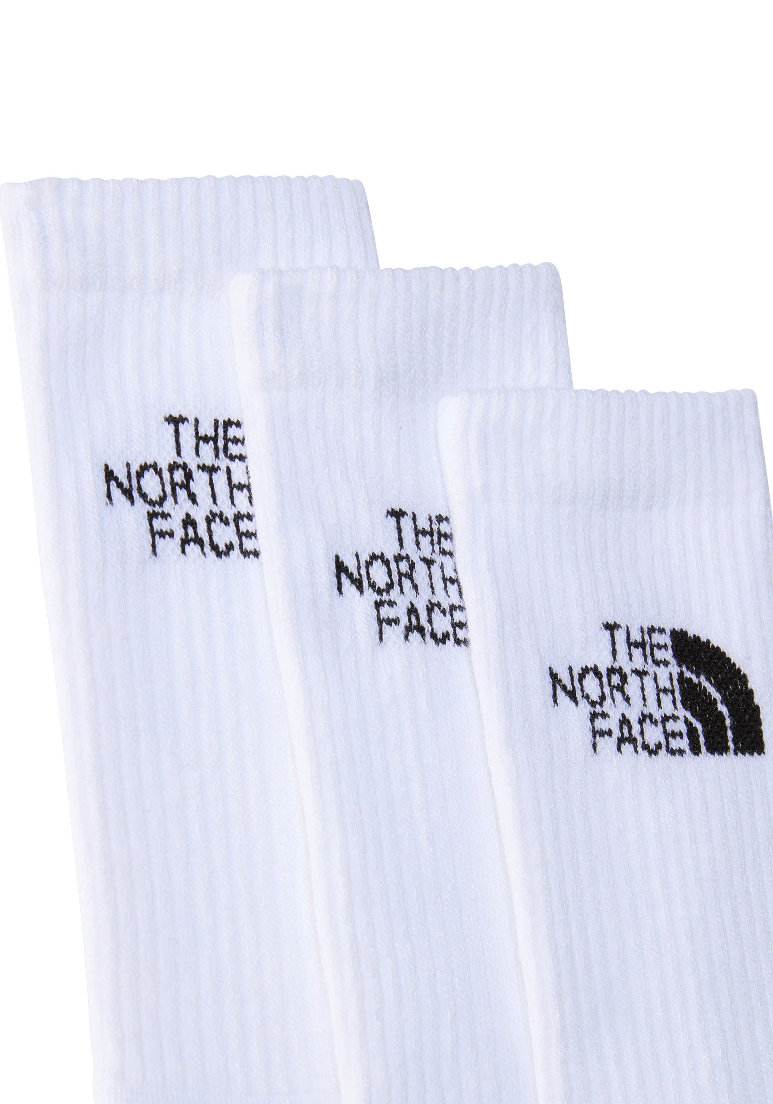 The North Face Sportsokken MULTI SPORT CUSH CREW SOCK 3P (3 paar)