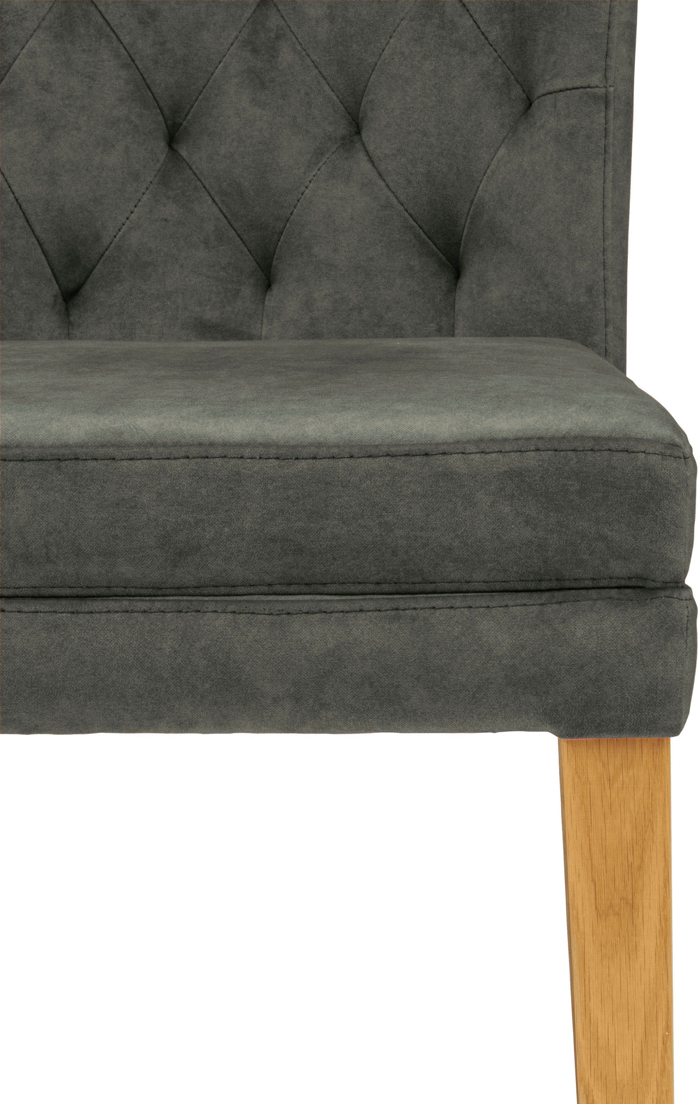 Home affaire Eetkamerstoel Colorado BESTSELLER Polsterstoel Poten in eiken of noten. In set van 2, 4 of 6