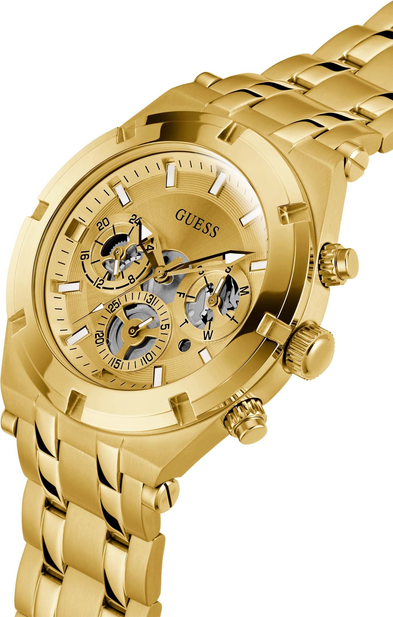 Guess Multifunctioneel horloge Continental Polshorloge, quartz horloge, herenhorloge