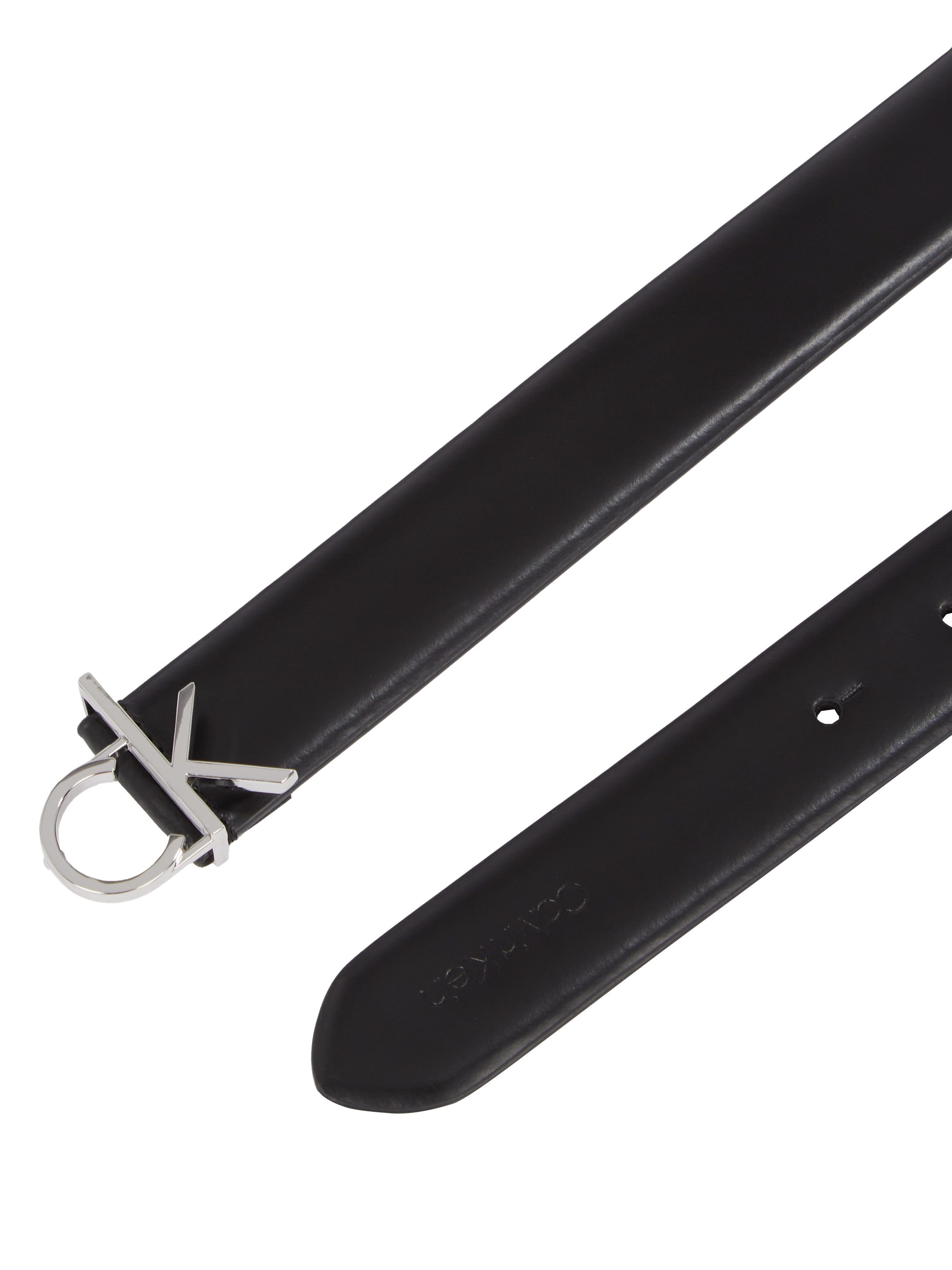 Calvin Klein Leren riem CK BUCKLE BELT 3.0_SMOOTH