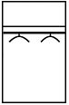 rauch Draaideurkast Kledingkast Kast Garderobe Slaapkamerkast CELLE in 4 breedtes en 2 hoogtes, optioneel met lades made in germany