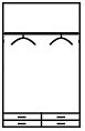 rauch Draaideurkast Kledingkast Kast Garderobe Slaapkamerkast CELLE in 4 breedtes en 2 hoogtes, optioneel met lades made in germany