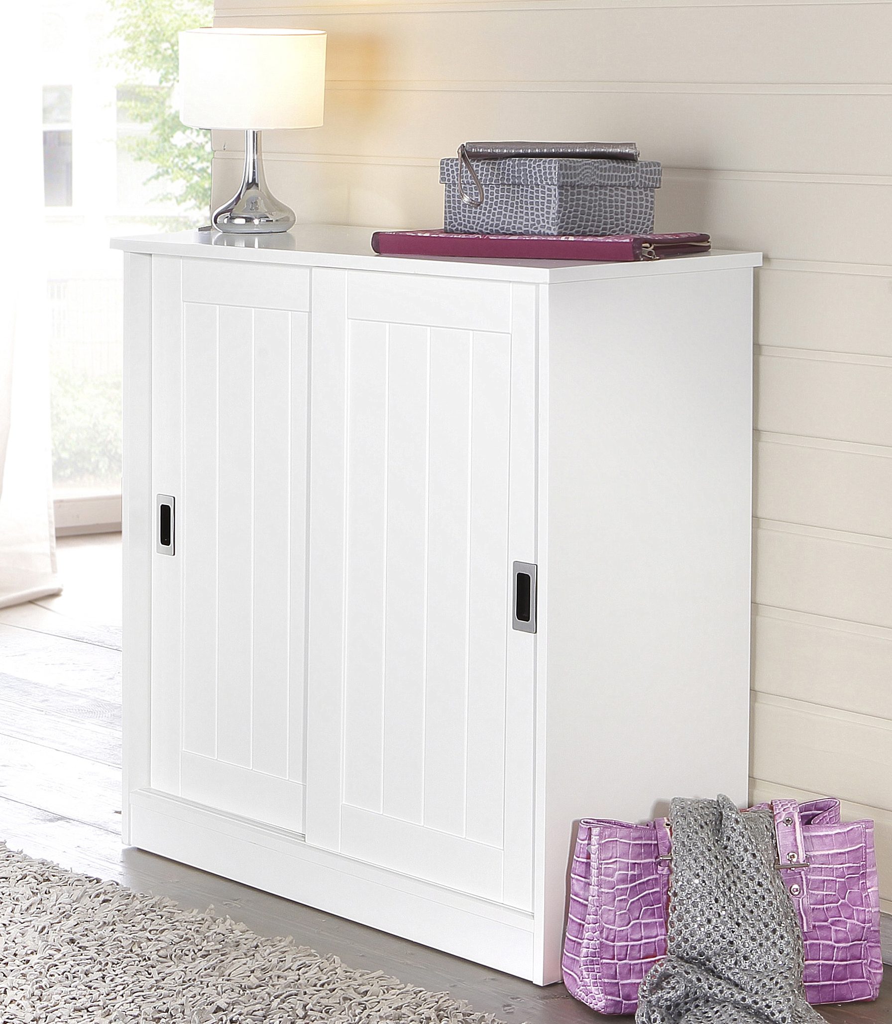 Home affaire Schoenenkast Nekso Breedte 83 cm, van mdf of massief hout, FSC®-gecertificeerd