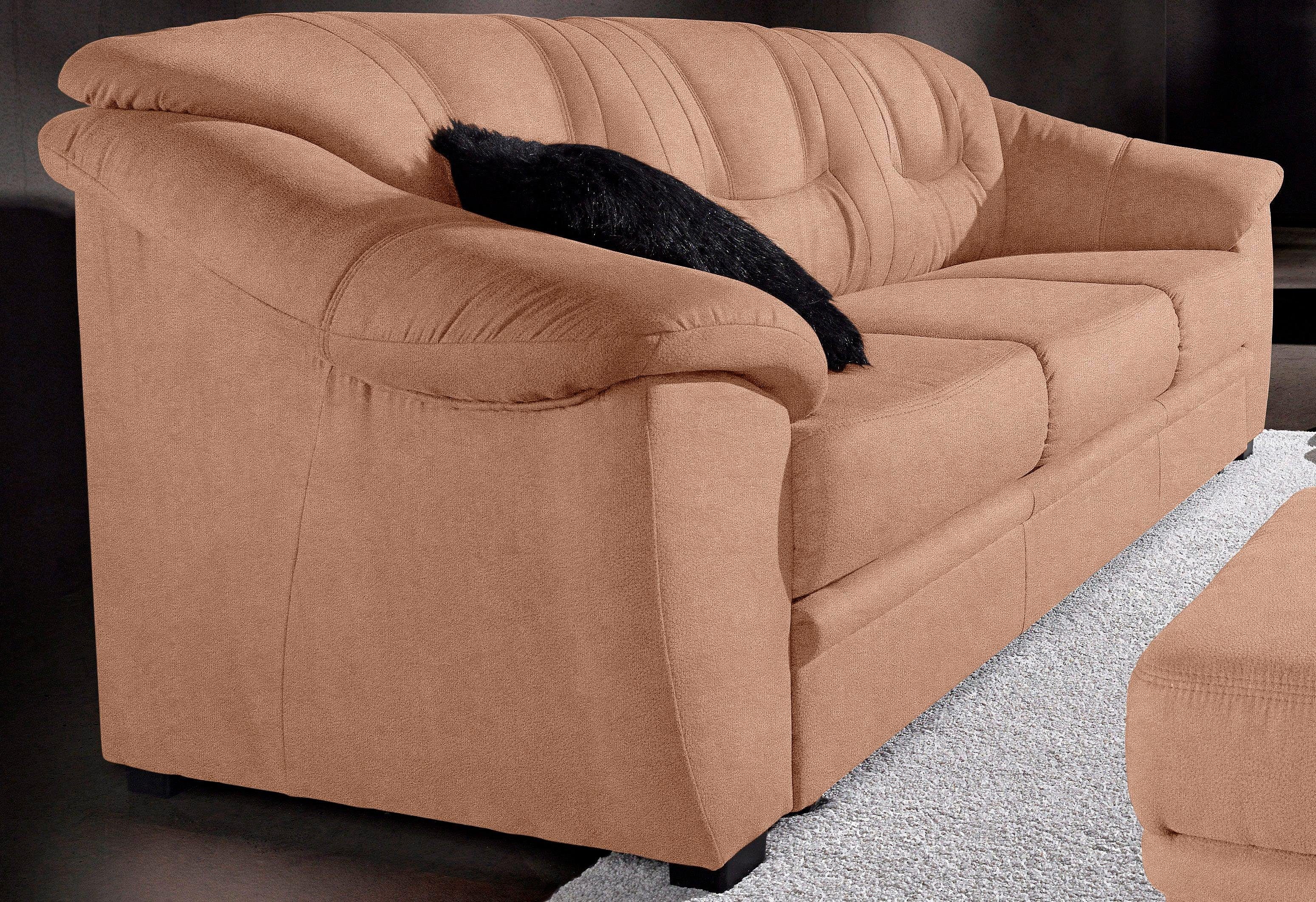 Sit&more 3-zitsbank Safira inclusief comfortabele binnenvering, naar keuze met slaapfunctie