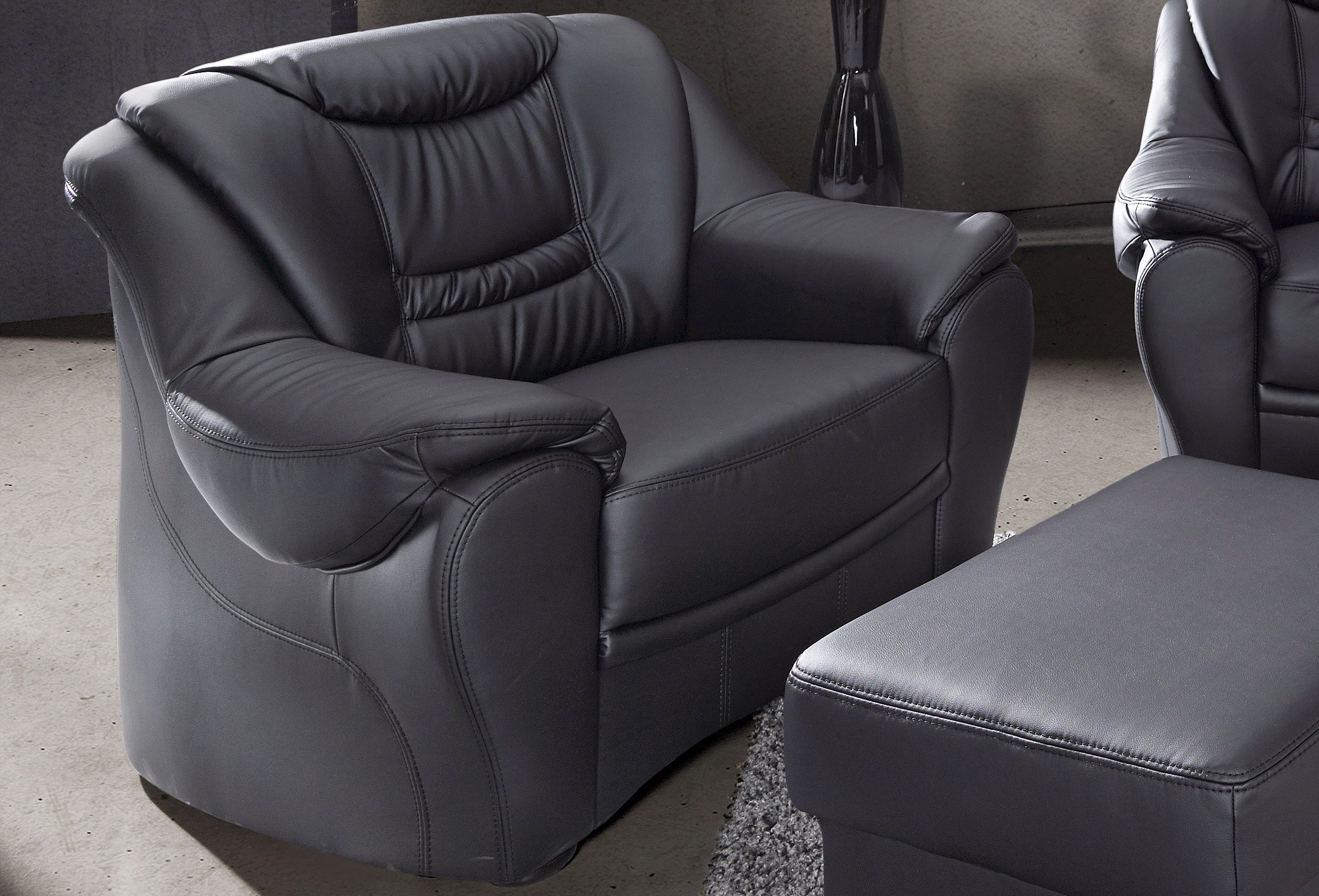 sit&more Fauteuil Benson fauteuils zwart