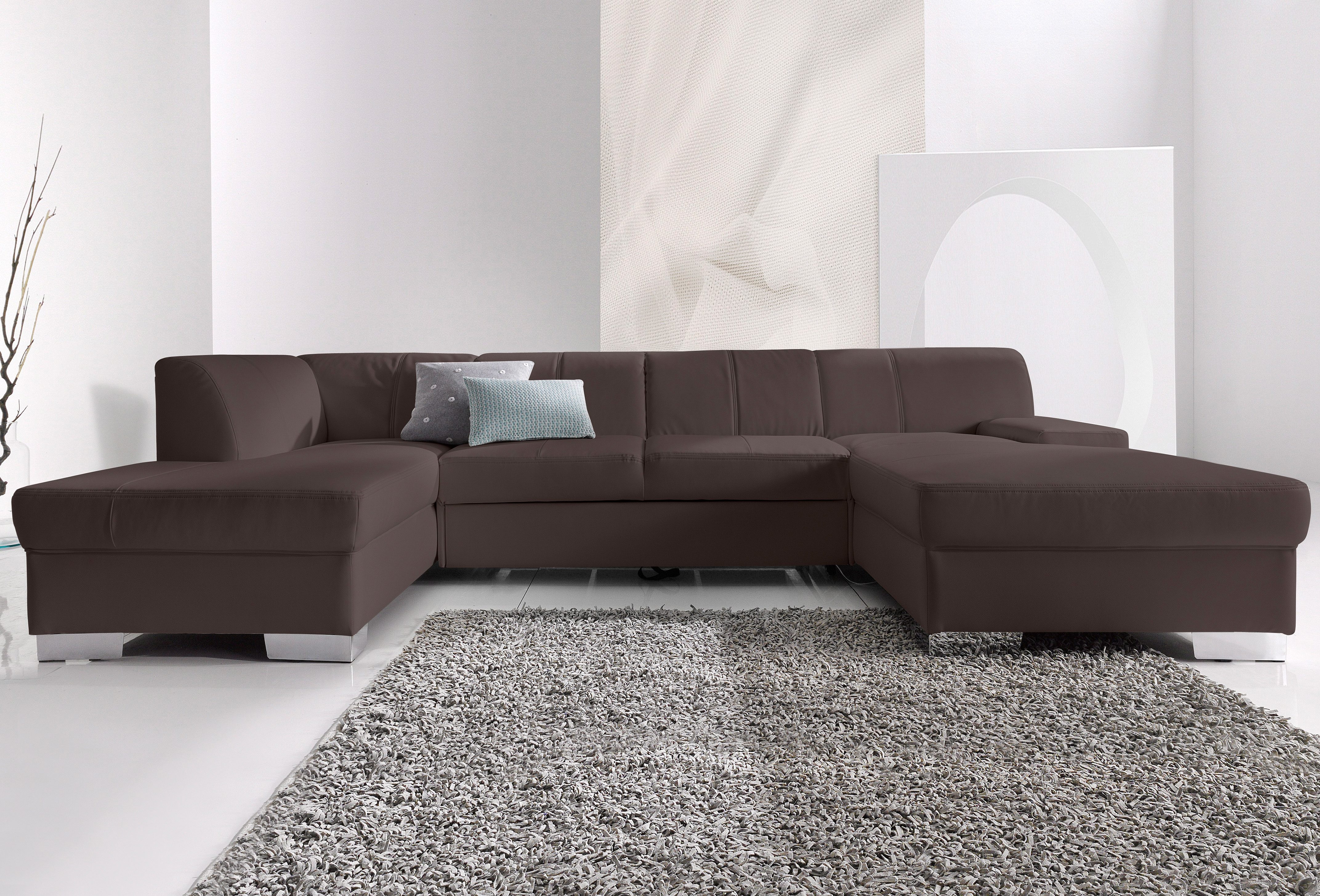 Otto - Domo Collection Hoekbank met chaise longue links of rechts
