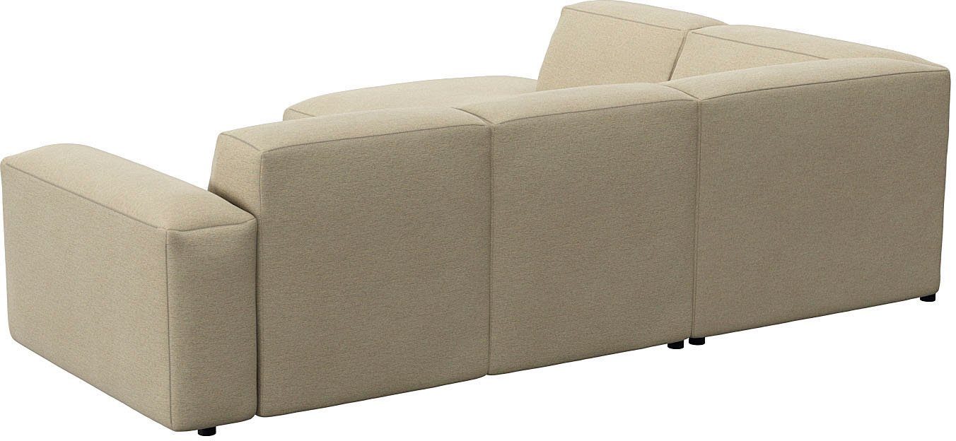 FLEXLUX Hoekbank Lucera, super comfortabel door hoogwaardige zitconstructie met koudschuim