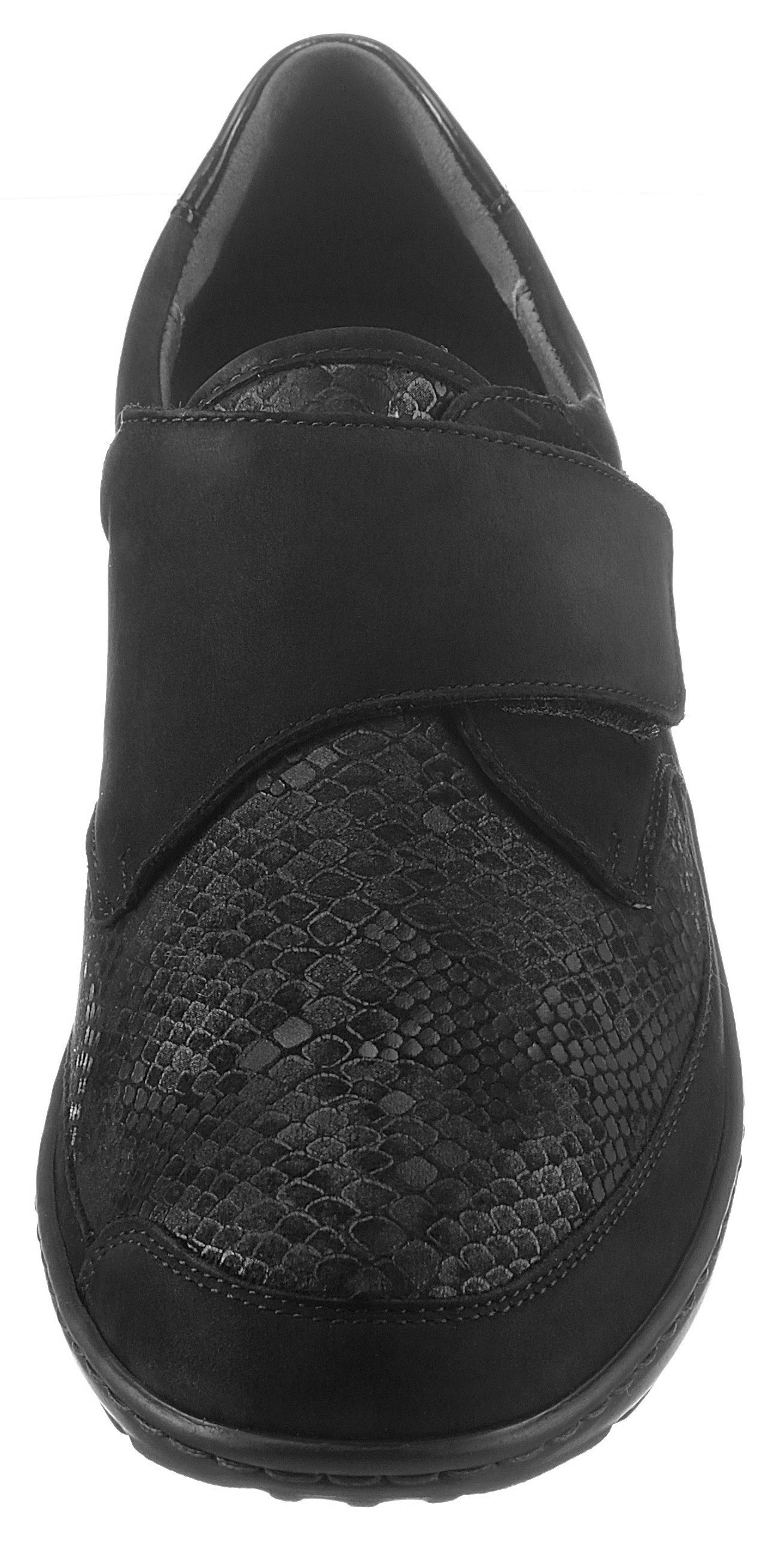 Waldläufer Klittenbandschoenen HENNI-Soft Slipper, comfortschoen, comfortabele schoen met orthotritt, breedte H
