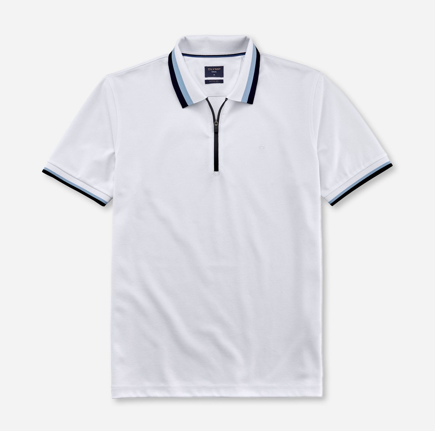 OLYMP Poloshirt OLYMP geweven casual