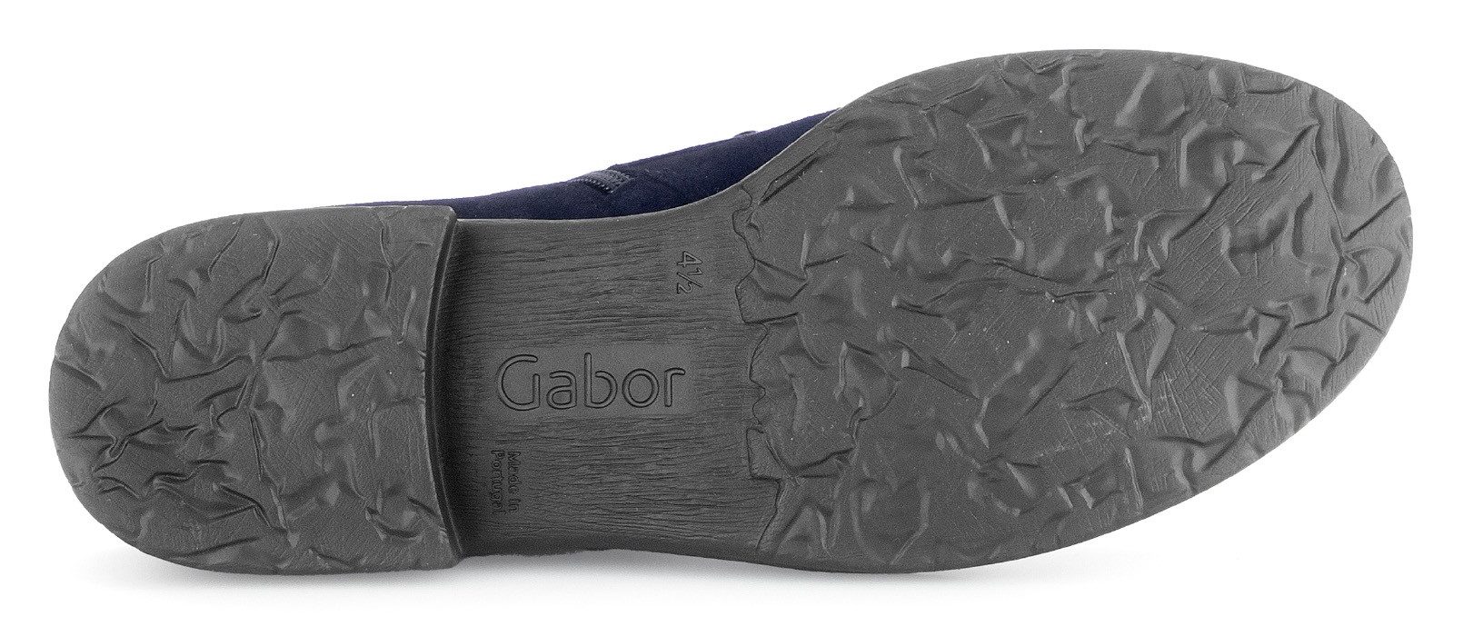 Gabor Veterschoenen blokhak, veterschoen met rondgebonden veters
