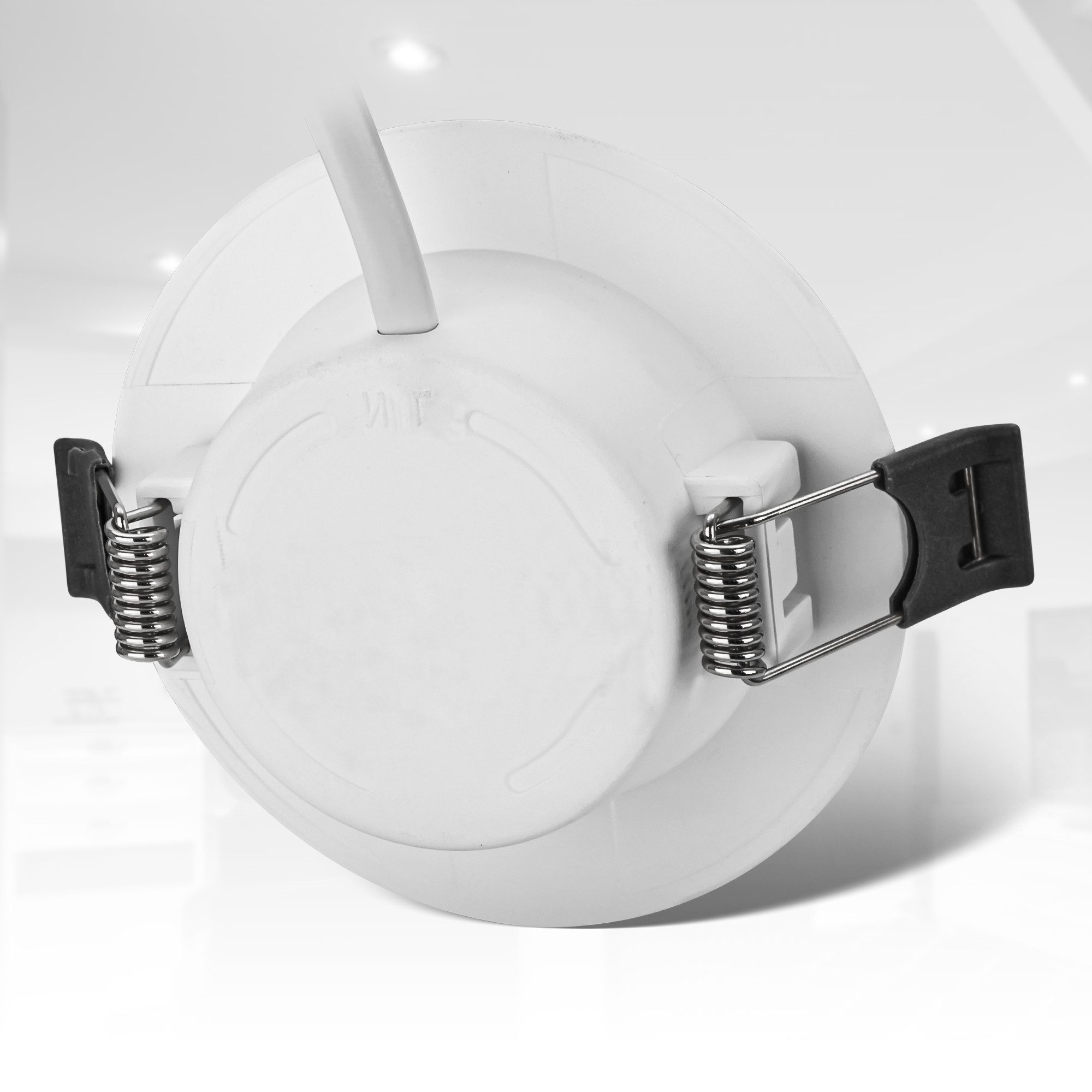 B.K.Licht Ledinbouwlamp 6-delige set badkamer inbouwspots, IP44 beschermd, platte LED inbouwspots (6 stuks)