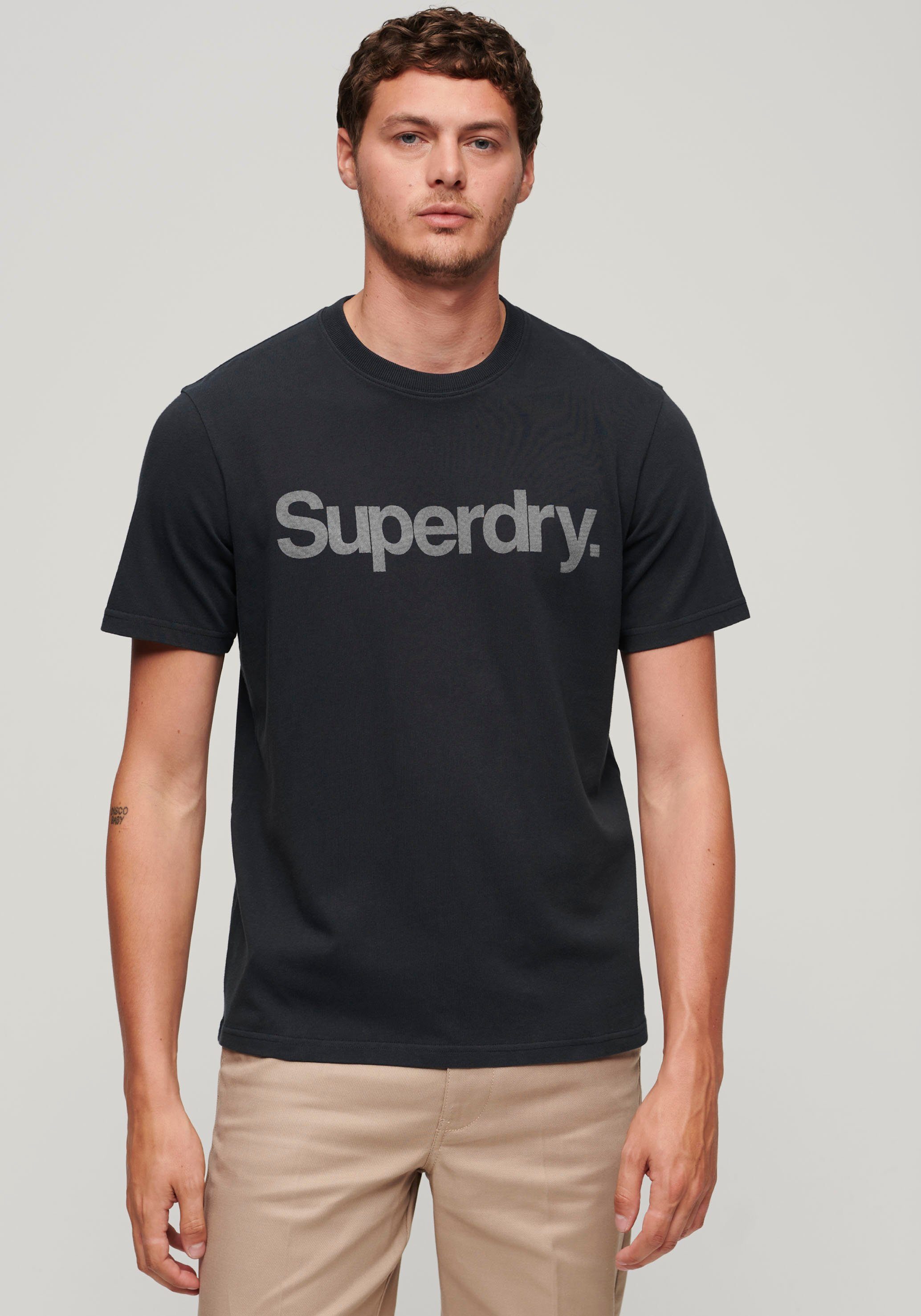 Superdry T-shirt Korte Mouw CORE LOGO CITY LOOSE TEE