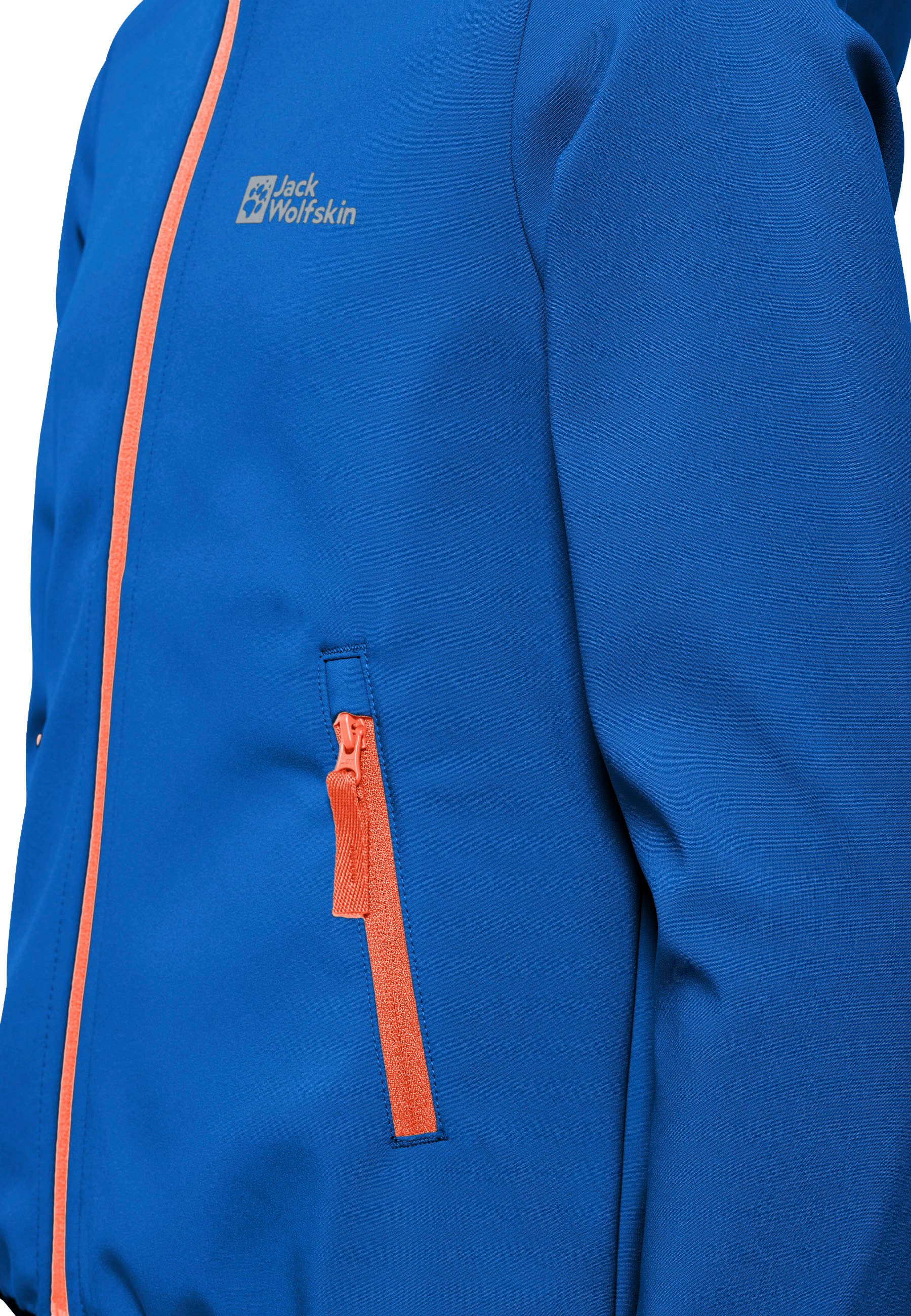 Jack Wolfskin Softshell-jack FOURWINDS JACKET KIDS