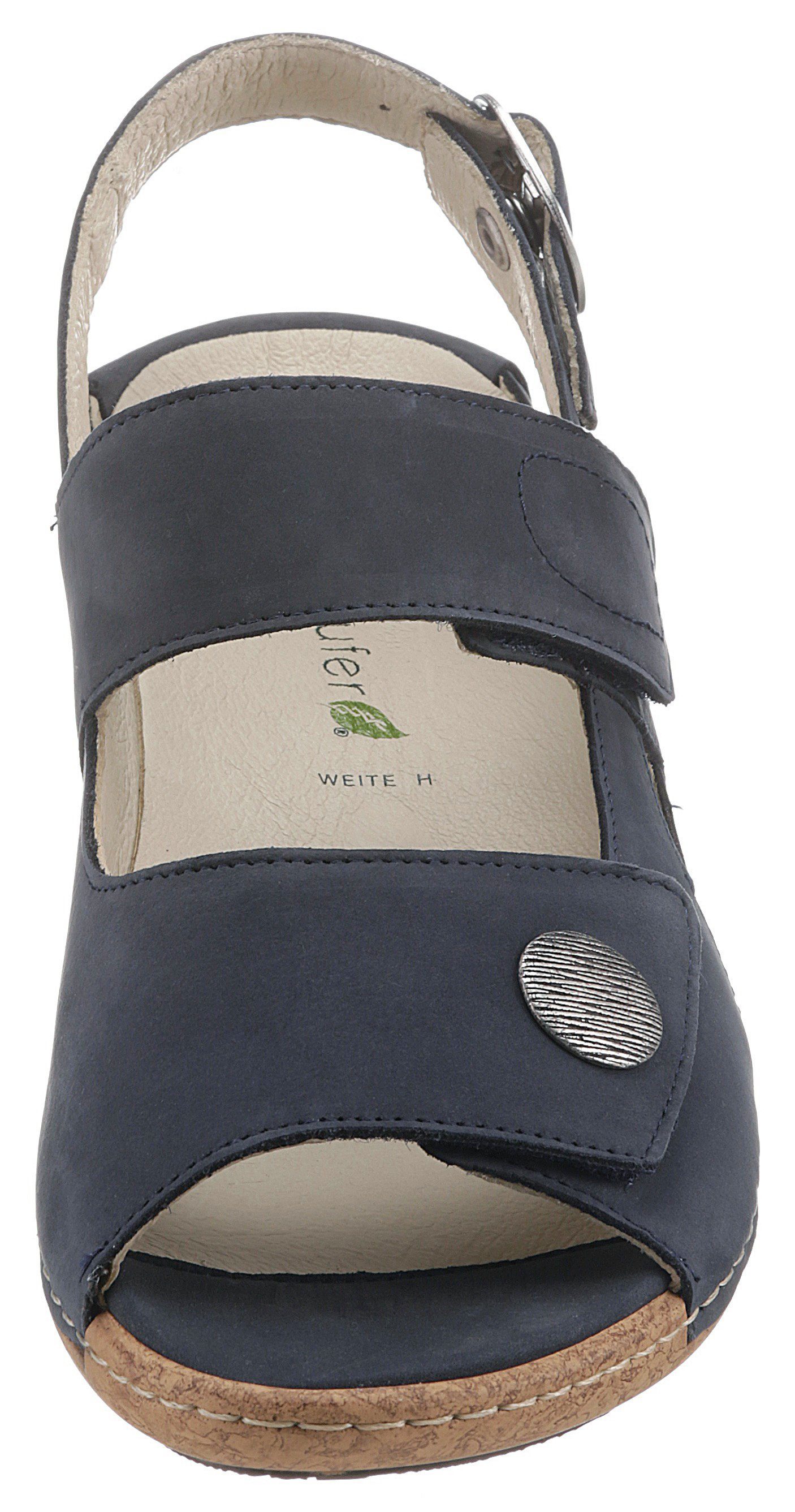 Waldläufer Sandalen HELIETT zomerschoen, sandaal, sleehak, met uitneembare binnenzool, h-breedte