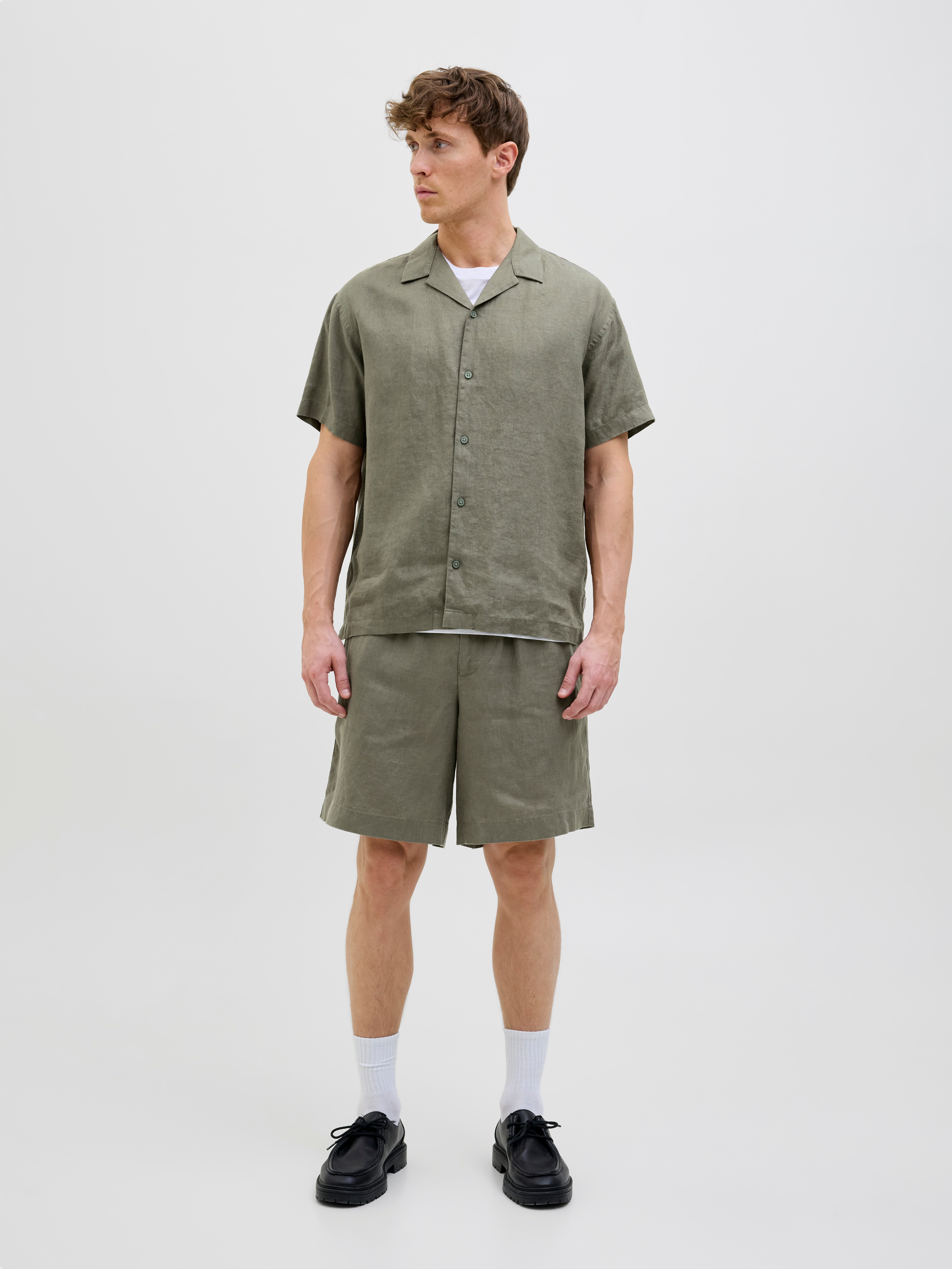 Jack & Jones Short JPSTBILL LAWRENCE LINEN SHORTS SRT LN