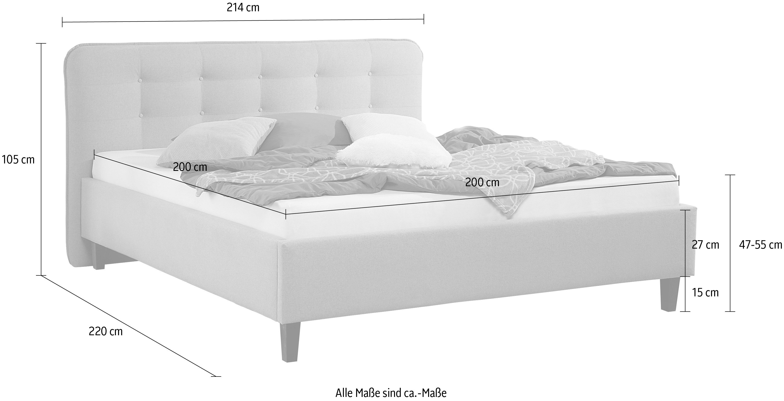 Maintal Gestoffeerd bed Livermore