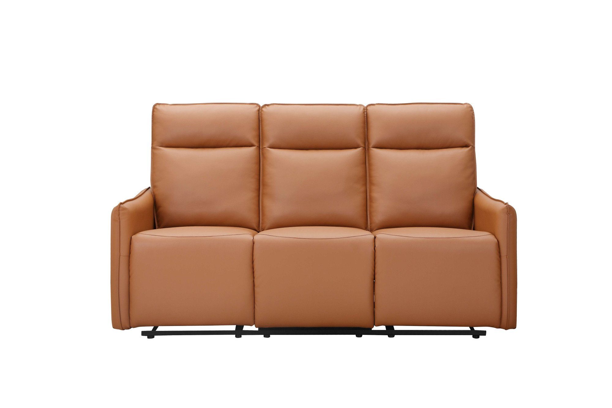 Dorel Home 3-zitsbank Lugo, bioscoopbank met relaxfunctie in kunstleer en geweven stof