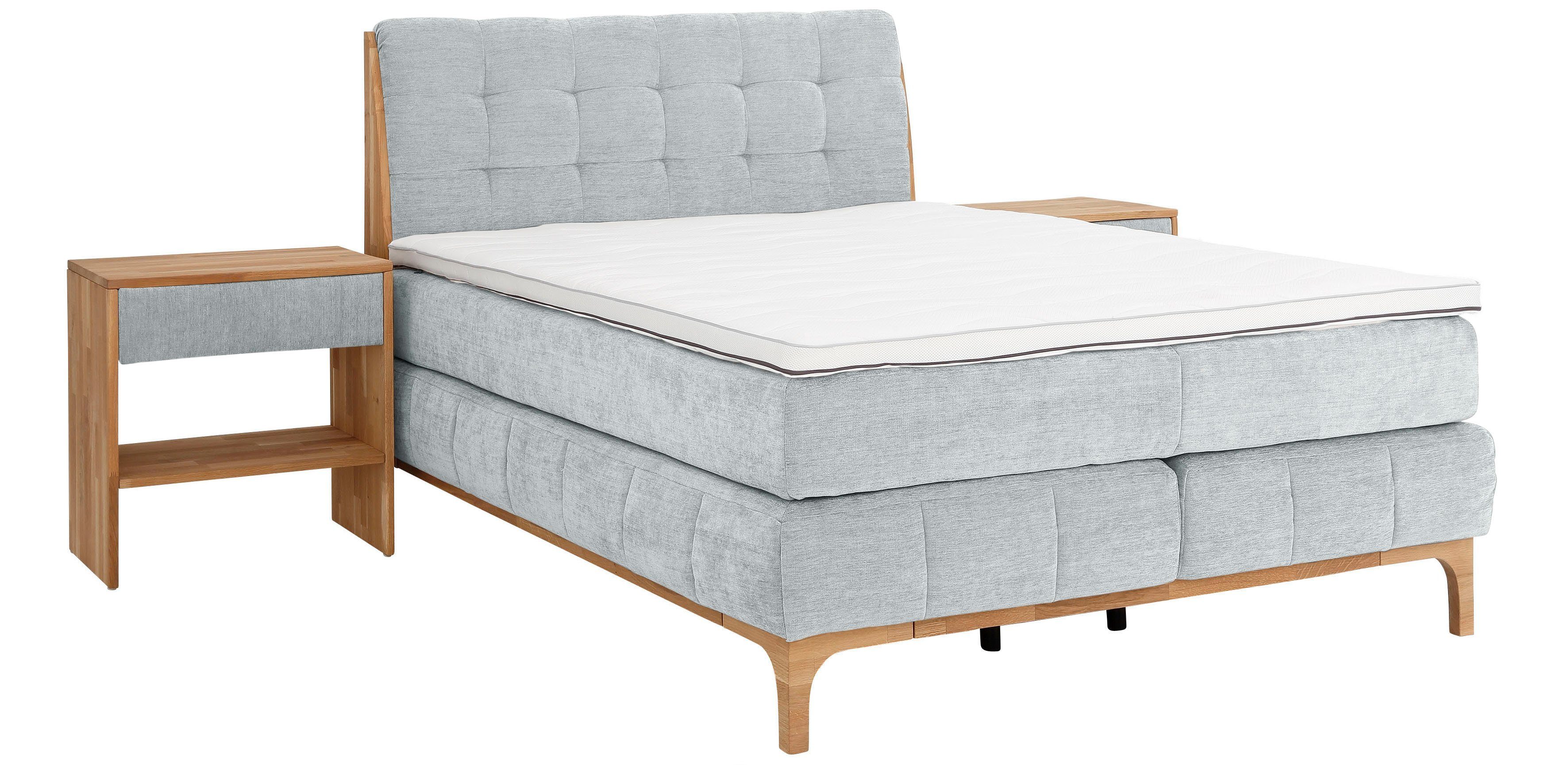 OTTO products Boxspring Jelle gecertificeerde, gerecyclede overtrekstoffen, verschillende uitvoeringen (5-delig)