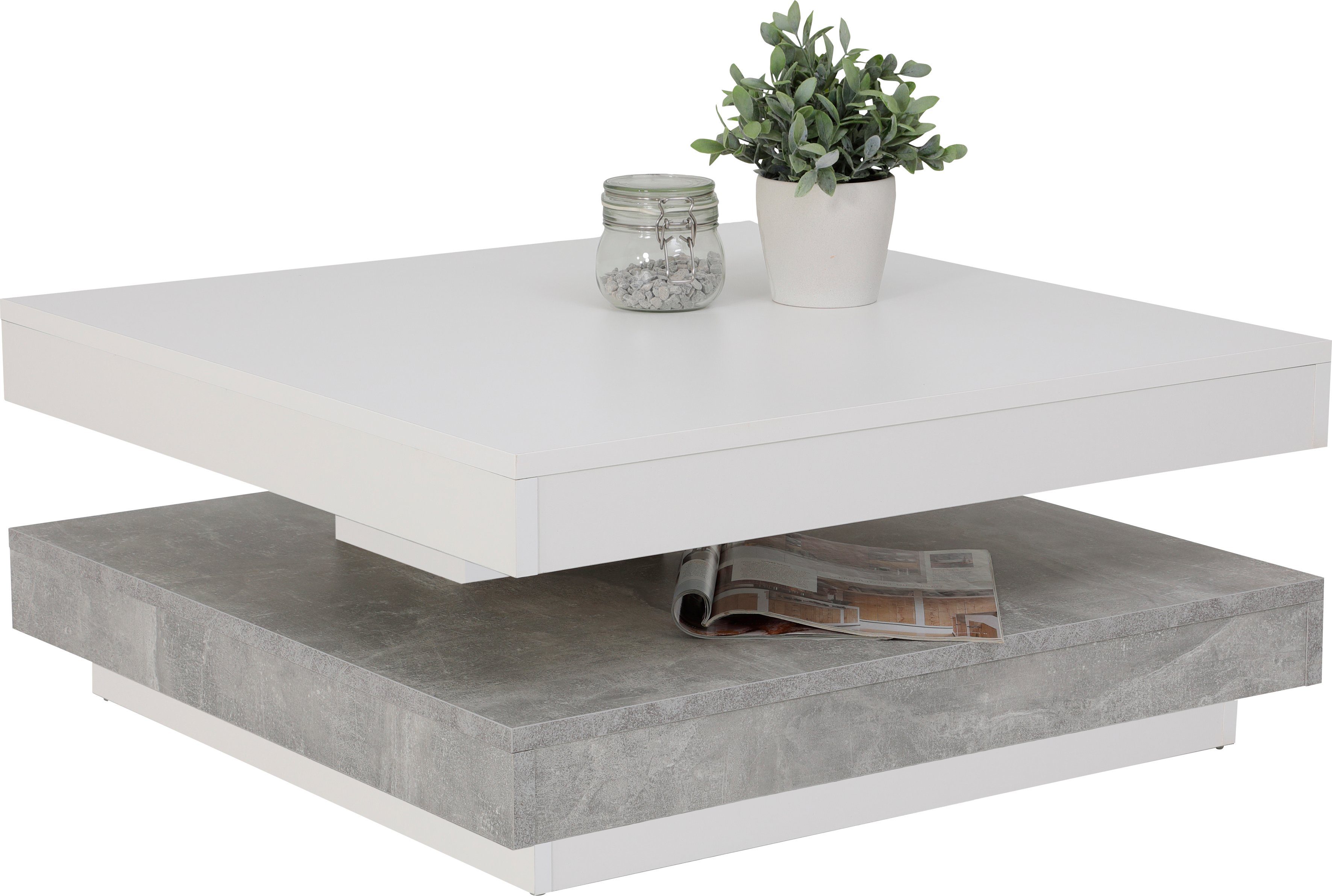Home affaire Salontafel Ben met roterende plaat