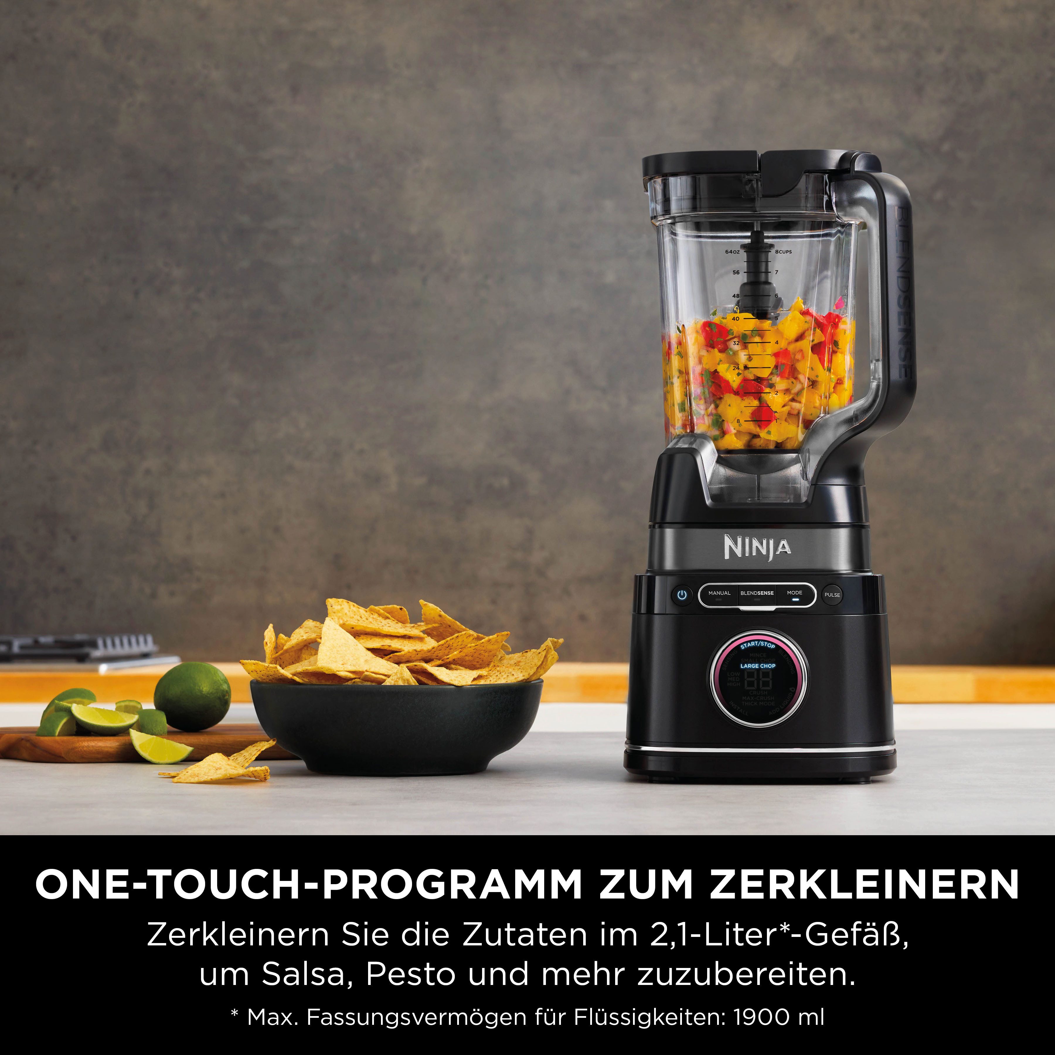 NINJA Blender Detect Power Mixer Pro für Einzelportionen TB301EU