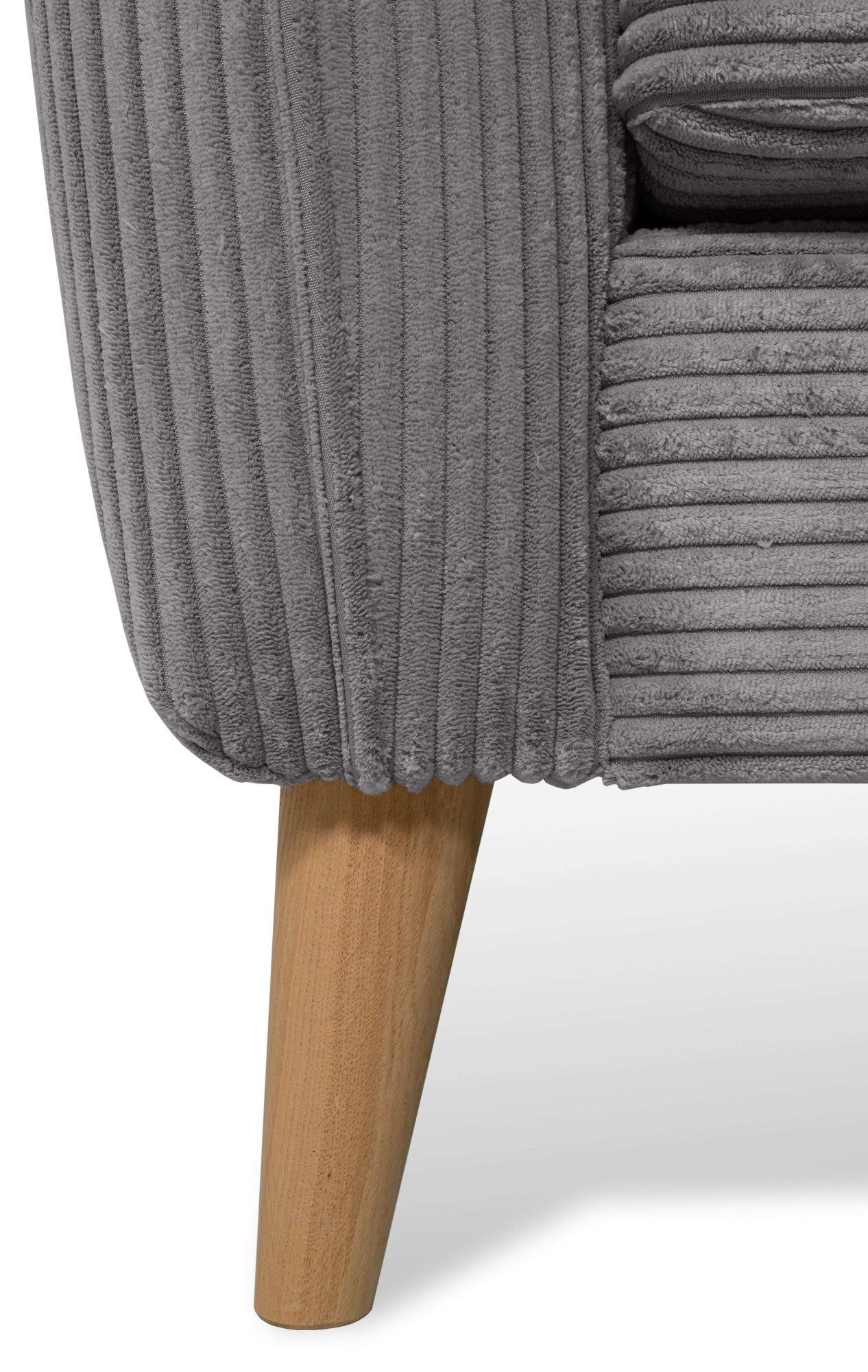 Home affaire Hoekbank MARSEILLE 278/202 cm, L-vorm, ottoman rechts/links, verschillende bekledingen