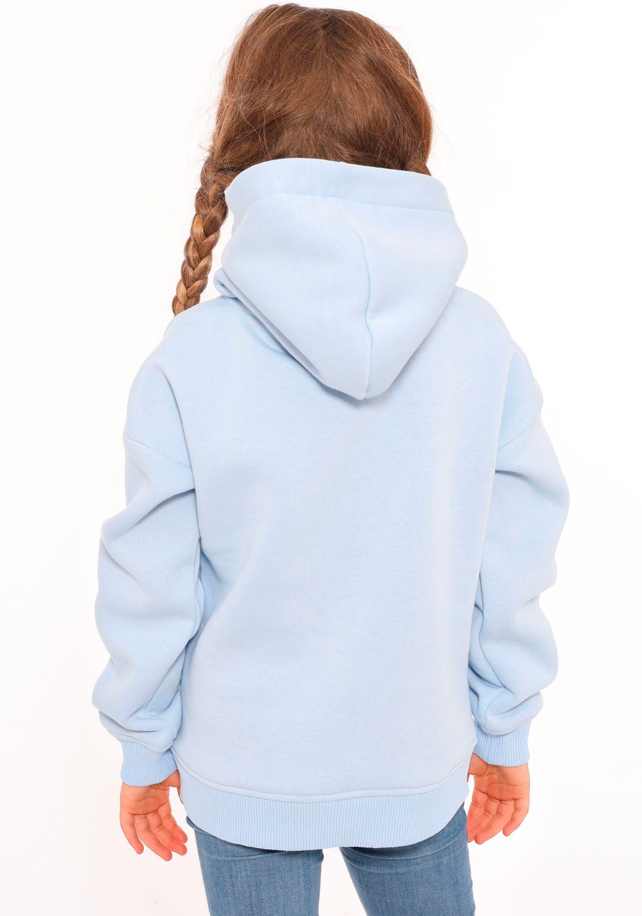 Zwillingsherz Hoodie "Nicki" Kids met hartjes- en leeuwdetails voor meisjes