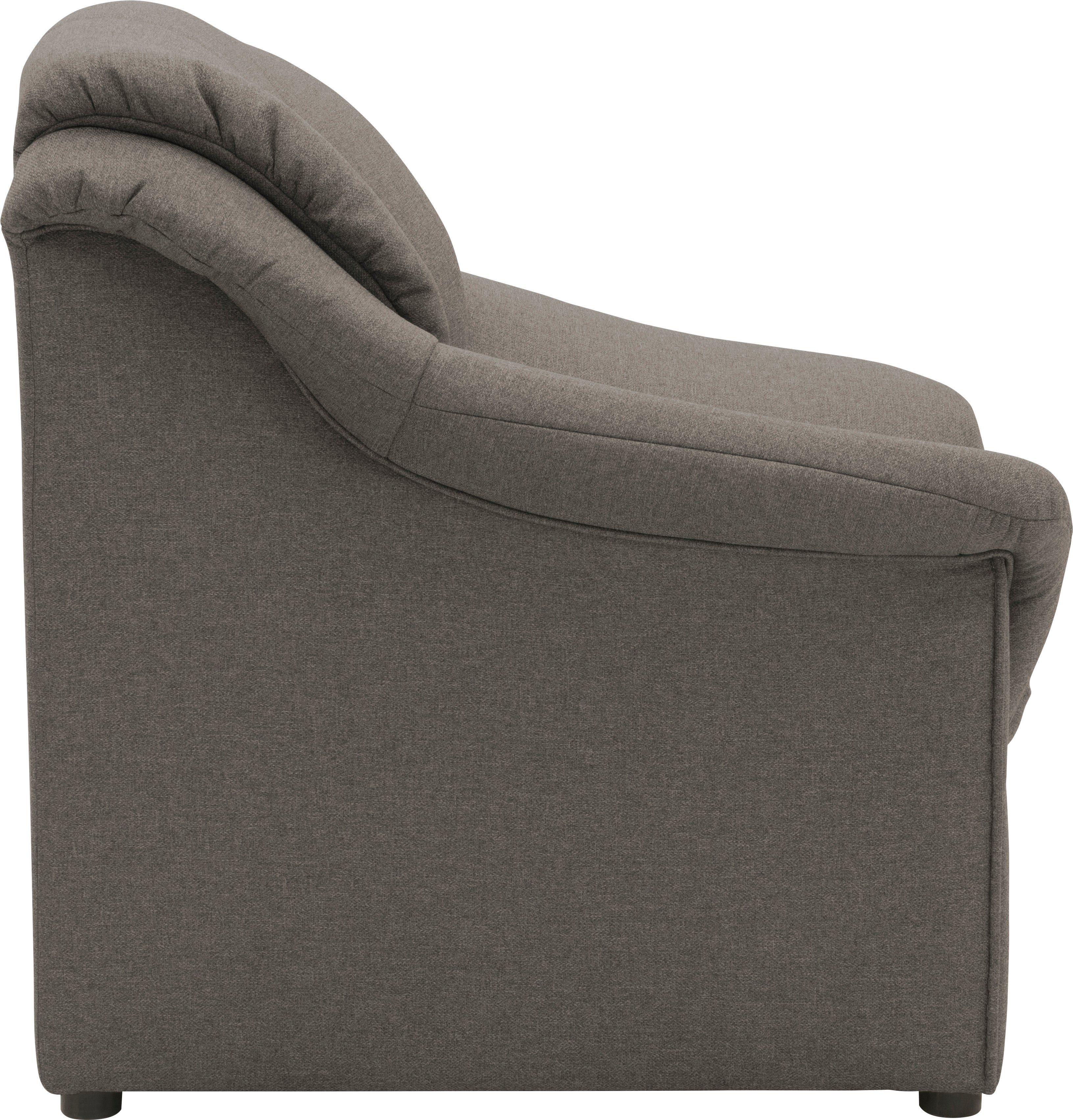 DOMO collection Fauteuil Faenza voor kleine ruimtes, tijdloos en elegant, compacte afmetingen