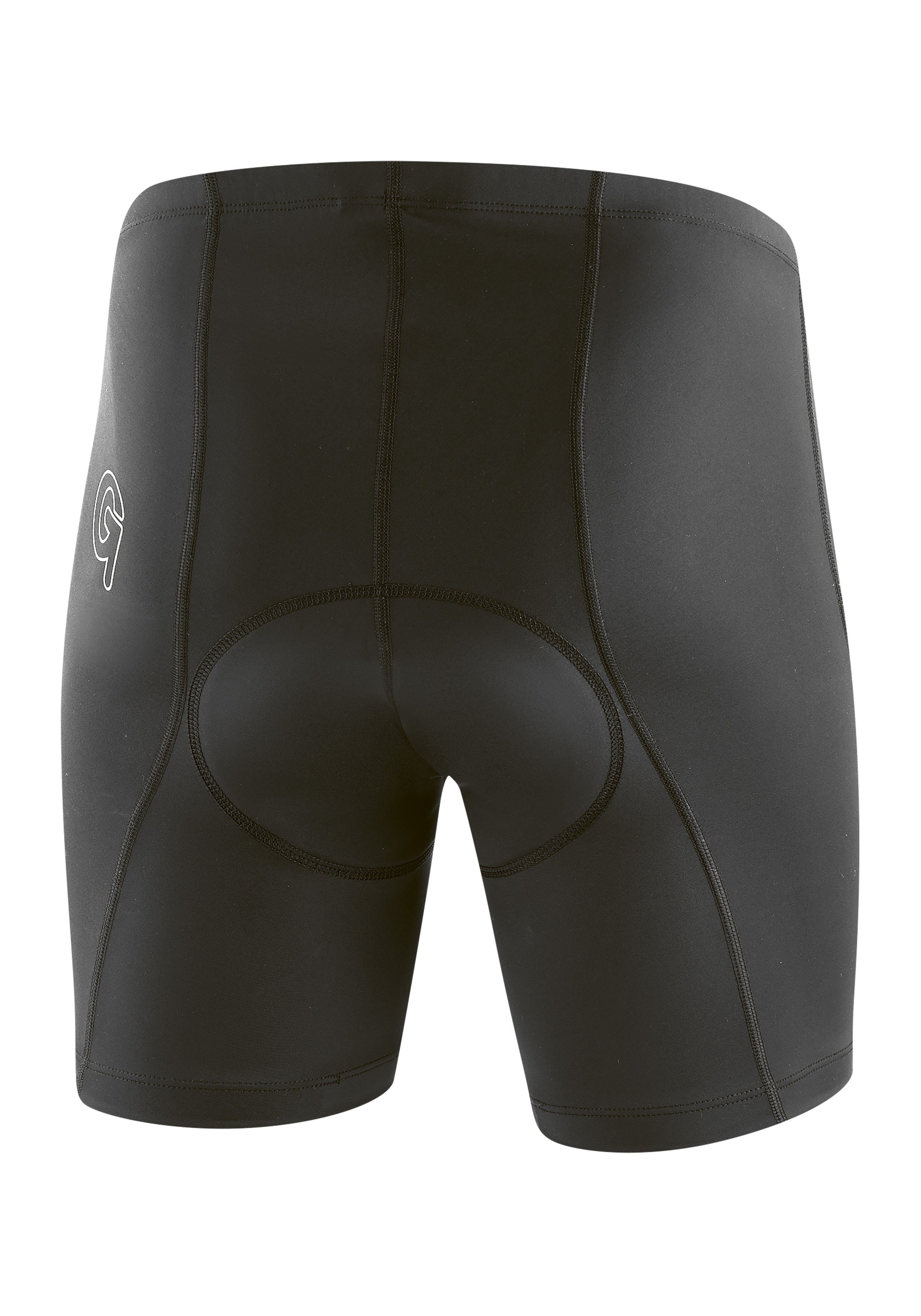 Gonso Fietsbroek BILLY kort fietsbroekje voor heren met zitkussen, robuuste fietsbroek