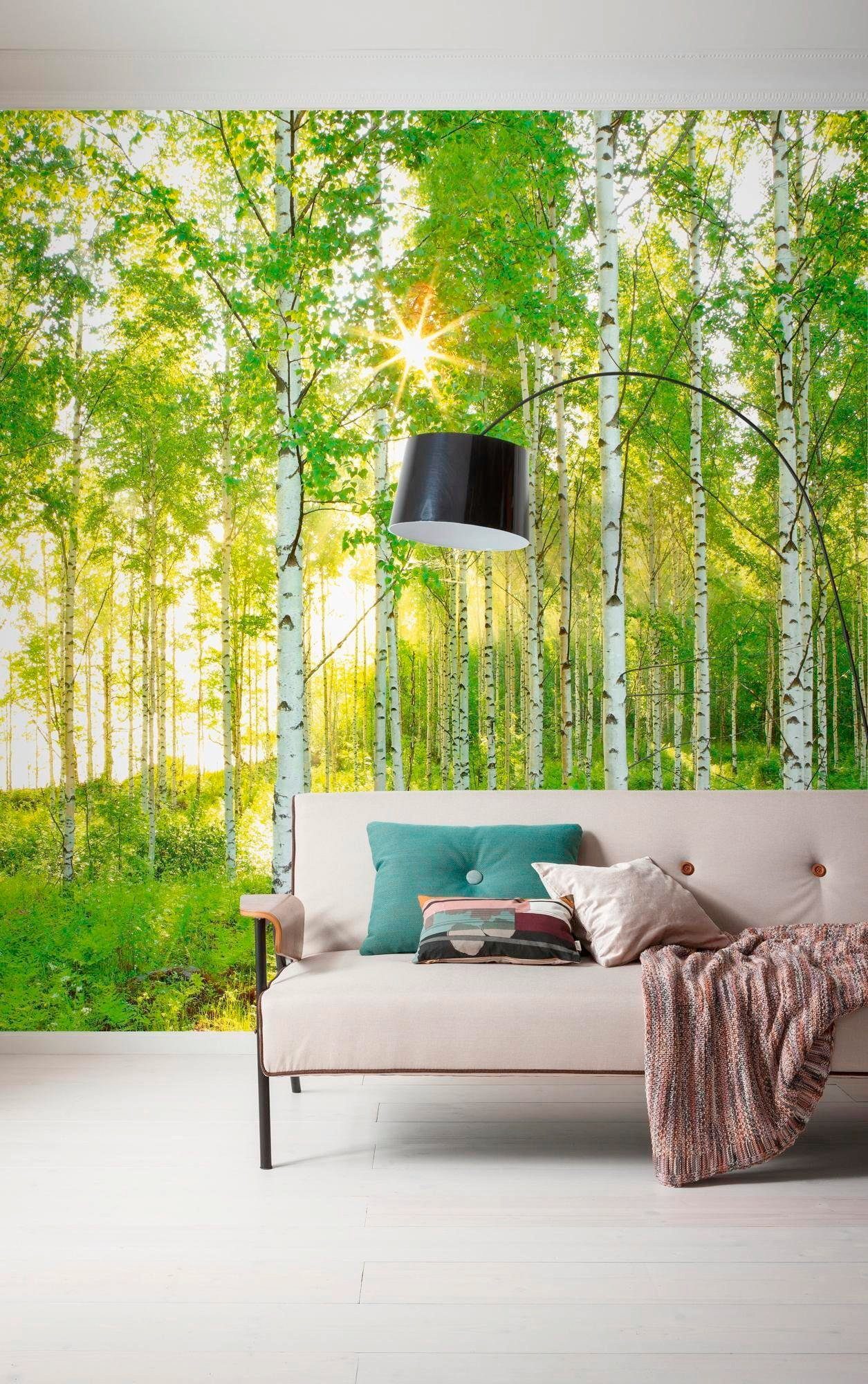 Komar Vliesbehang Digitale print vlies - Sunday - Afmeting 300 x 250 cm (1 stuk)