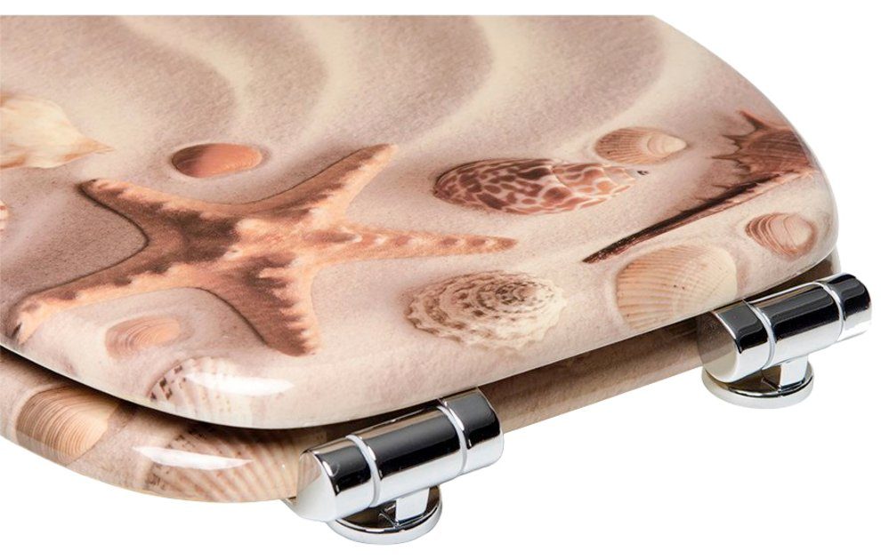 Sanilo Set badkameraccessoires Sanibel bestaand uit toiletzitting, badmat en wastafelplug (complete set, 3-delig)