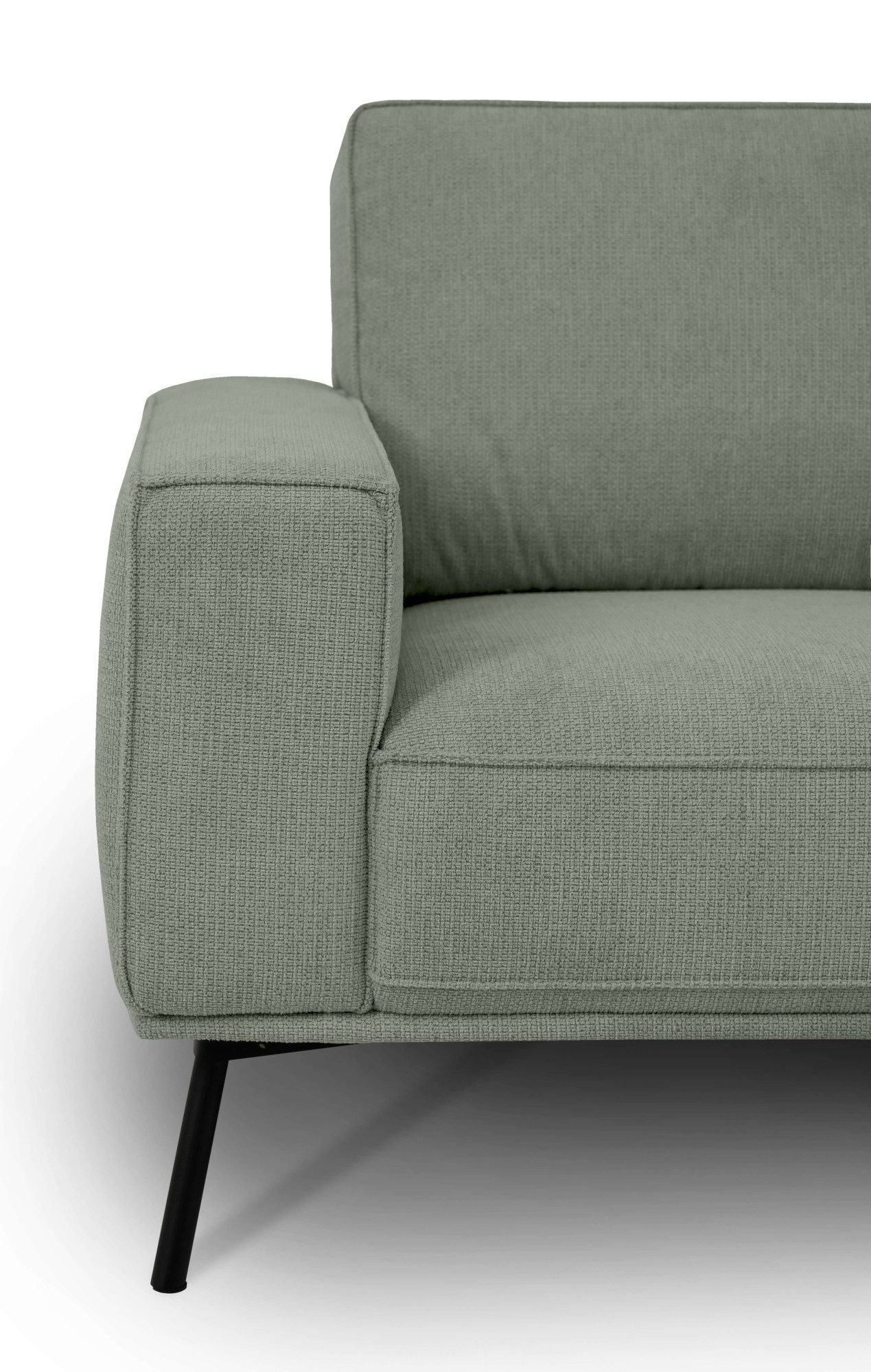 andas Hoekbank Vosby Breedte 260 cm, chenille, met decoratieve kedernaad