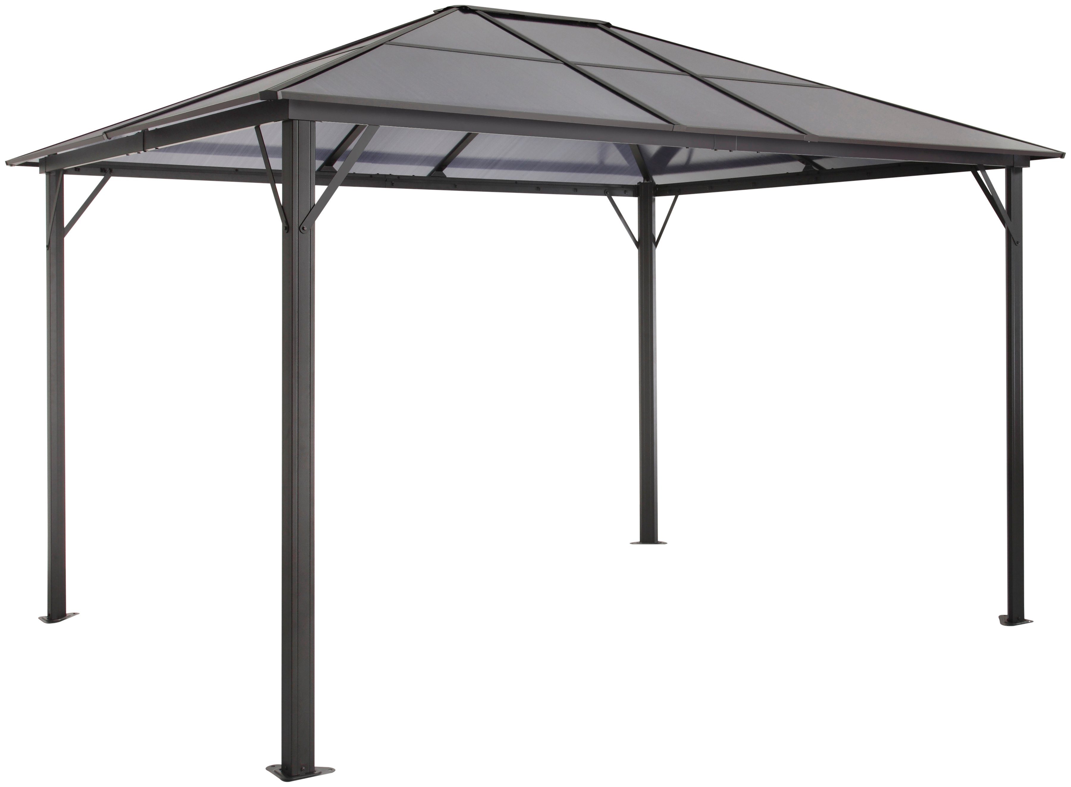 KONIFERA Los dak voor tuinprieel Aruba 2.0 voor 300x365 cm, transparant