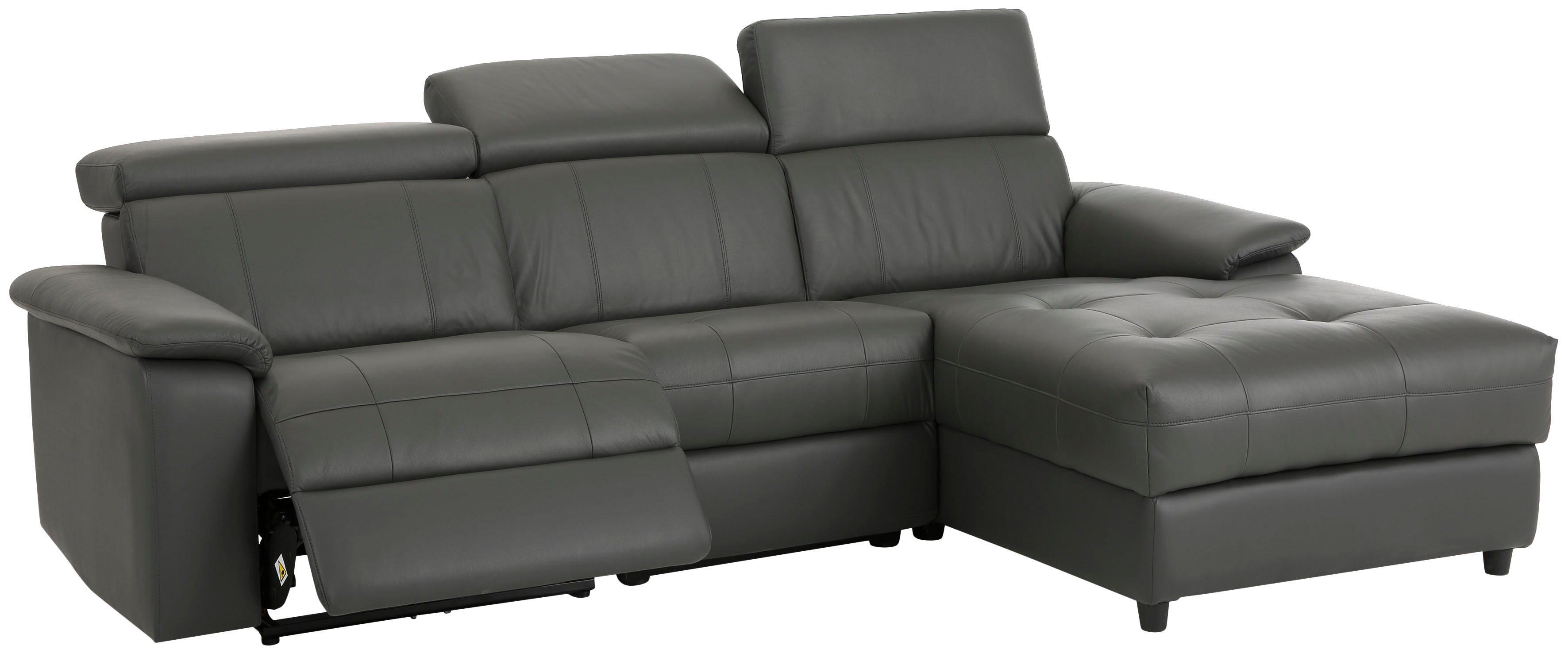 Home affaire Hoekbank Binado, L-vorm, met handmatige of elektrische relaxfunctie met usb-aansluiting