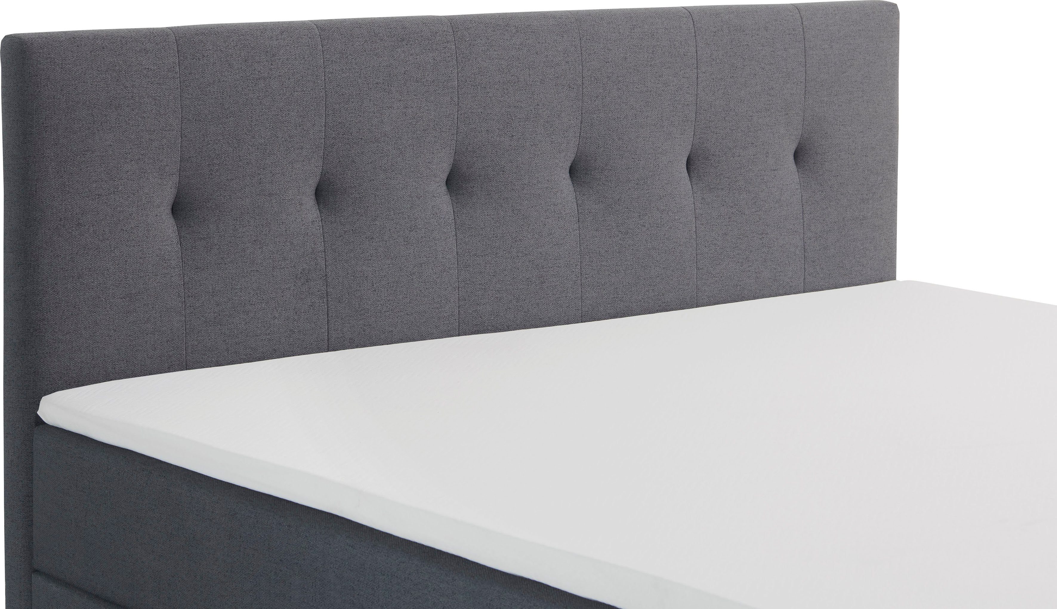 INOSIGN Boxspring Tessaja 180 x 200 cm, met bedkist, incl. topmatras